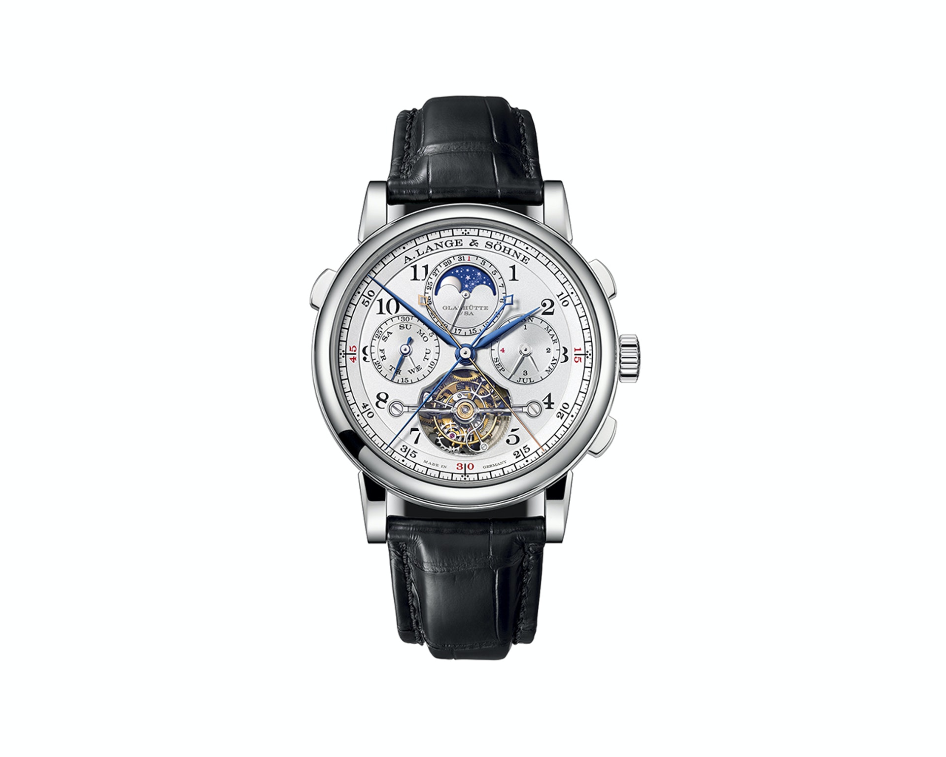技驚四座的朗格Tourbograph Perpetual “Pour le Mérite”。 技驚四座的朗格Tourbograph Perpetual “Pour le Mérite”。