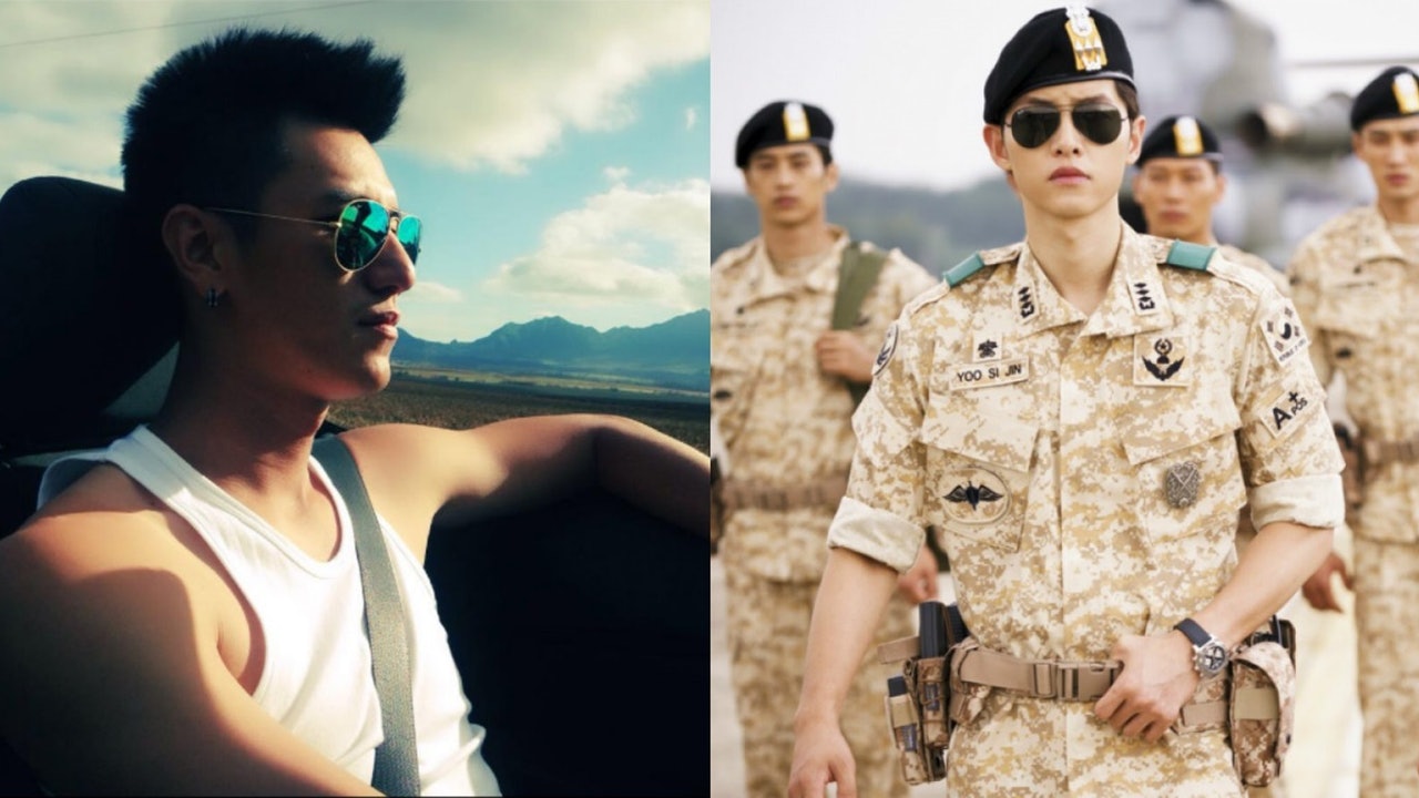 台版《太陽的後裔》真軍人孟霆扮宋仲基 現任陸軍儀隊靚仔到暈