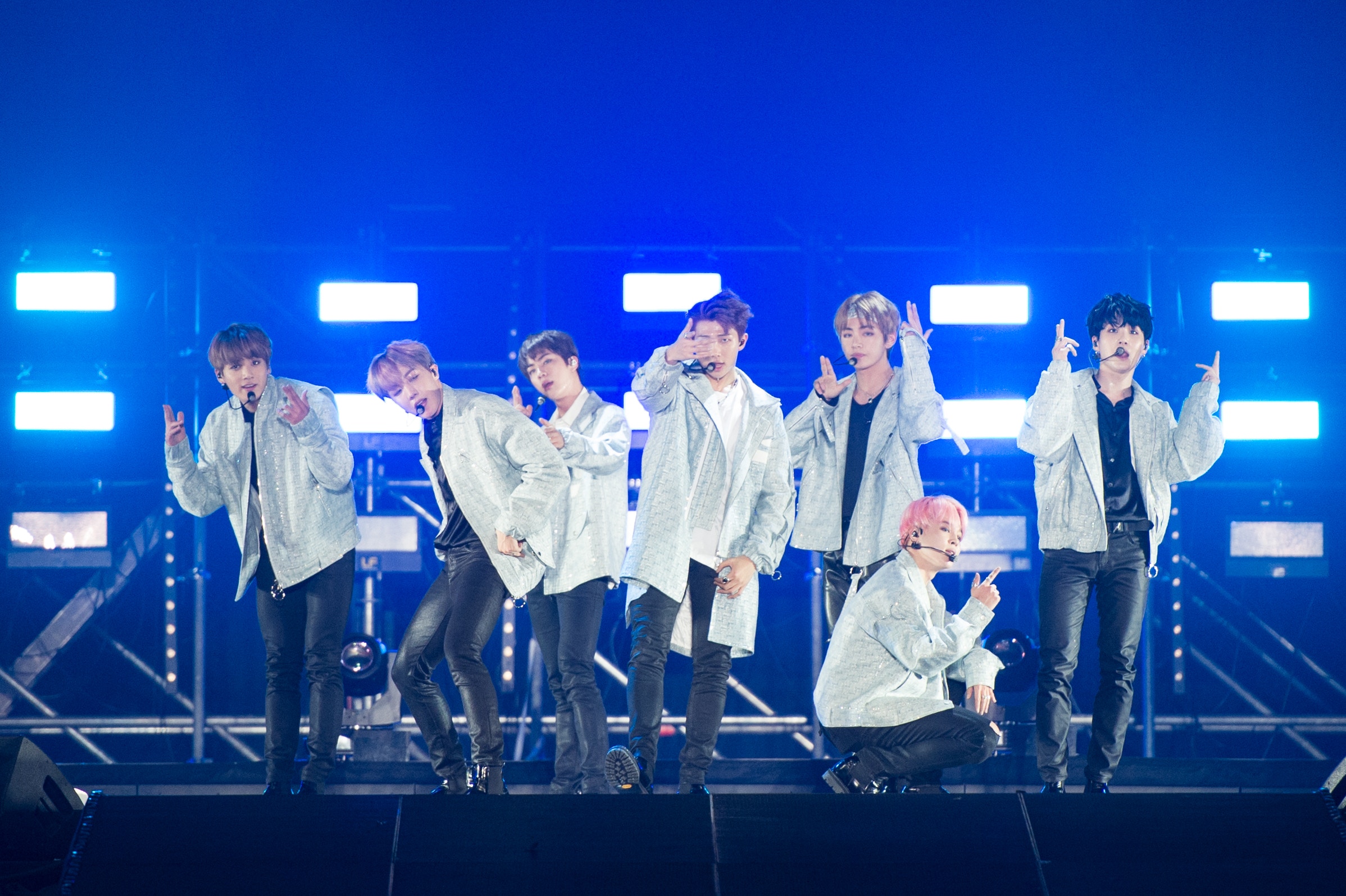 BTS唱得又跳得，近年在全球都大受K-pop粉絲歡迎。（網上圖片）