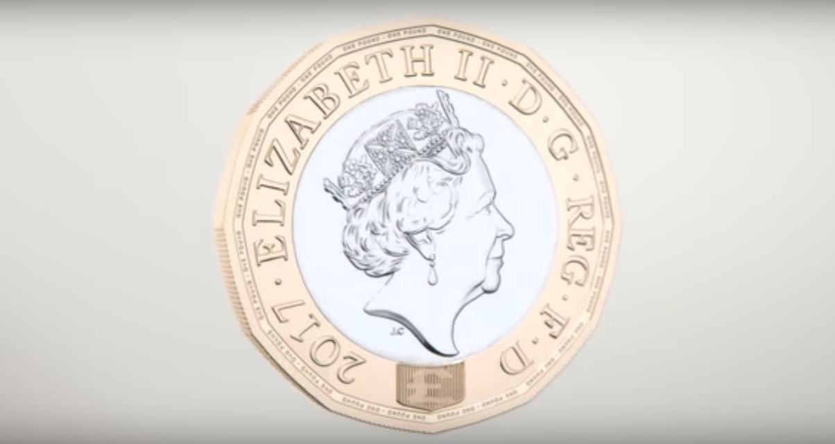 史上防偽功能最強硬幣」 英國新版12邊形1英鎊硬幣有幾巴閉？