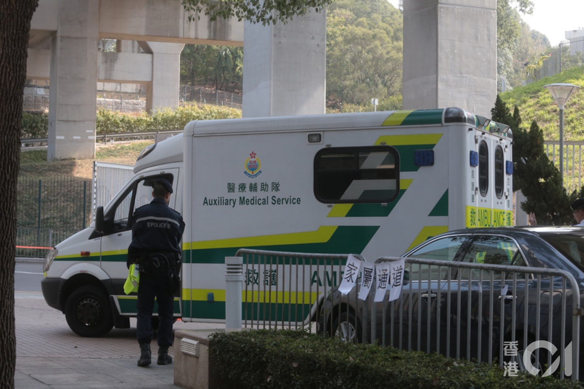 醫療輔助隊男隊員確診,他無參與抗疫工作。(資料圖片) 醫療輔助隊男隊員確診,他無參與抗疫工作。(資料圖片)