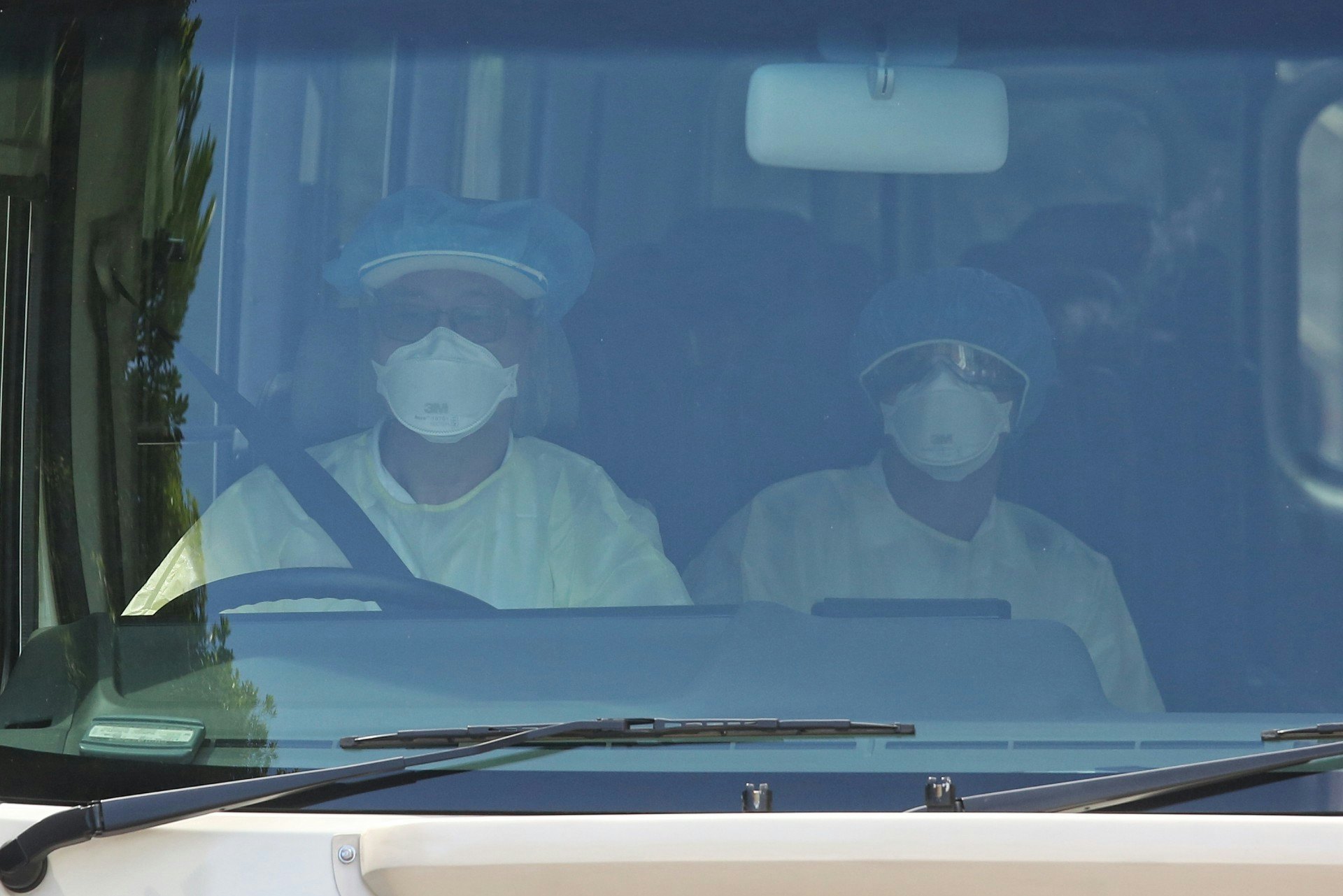 醫院管理局從今日(24日)起,將鯉魚門度假村用作接收輕症患者,首批將轉送30名患者。(張浩維攝) 醫院管理局從今日(24日)起,將鯉魚門度假村用作接收輕症患者,首批將轉送30名患者。(張浩維攝)