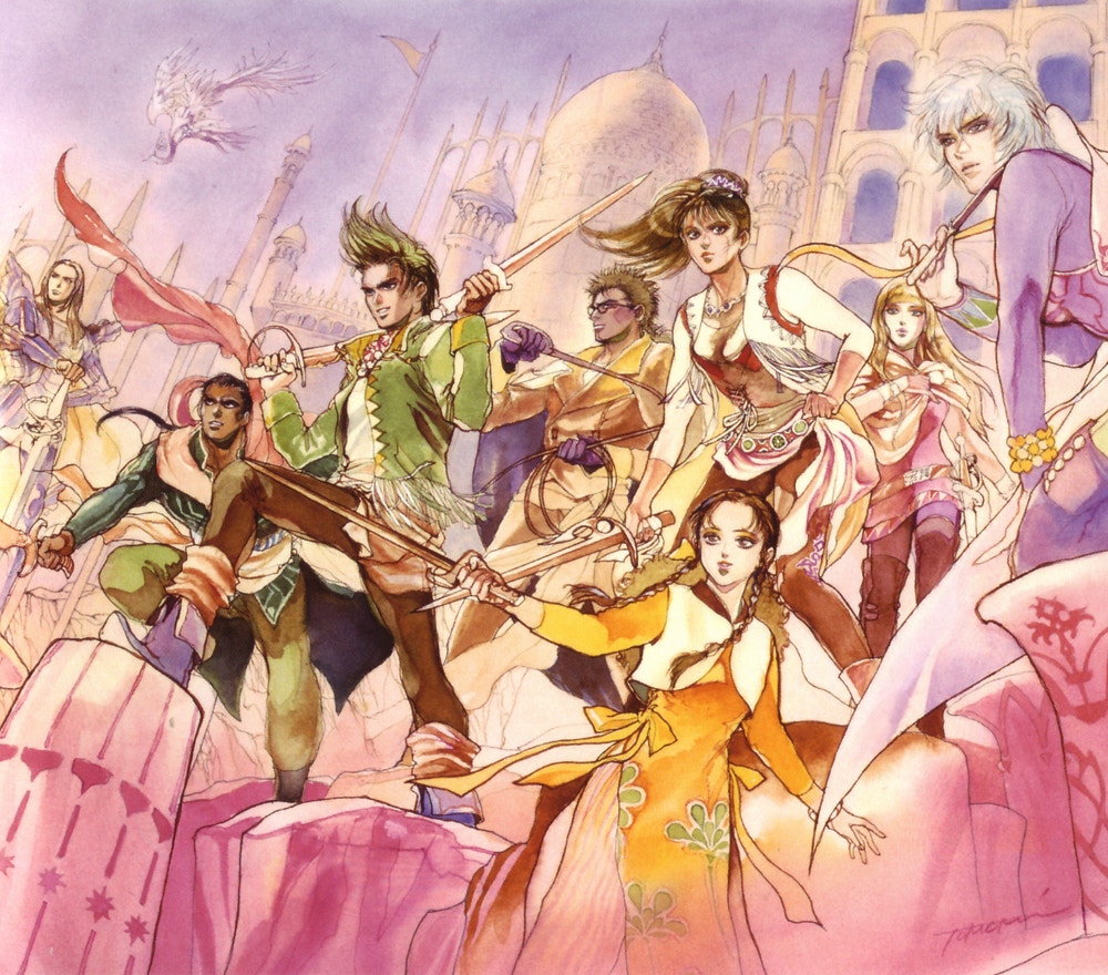 名作 浪漫傳說romancing Saga 3 Psv手機高清復活