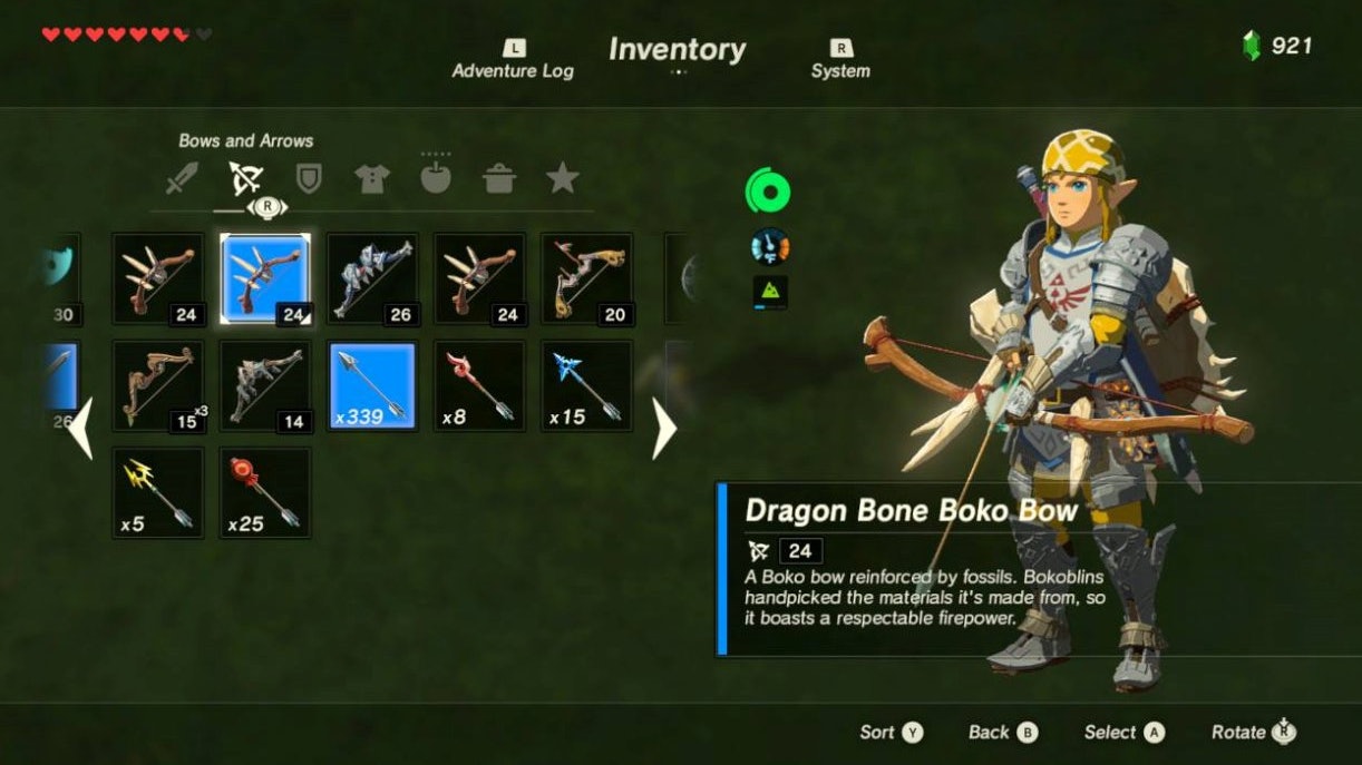 Zelda攻略 薩爾達日金野之息5分鐘輕鬆得80支箭秘技 香港01 遊戲動漫