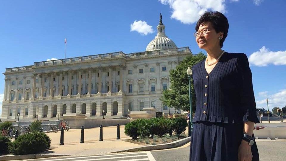 美國制裁|林鄭在fb反擊 擬主動註銷訪美簽證 美國制裁|林鄭在fb反擊 擬主動註銷訪美簽證
