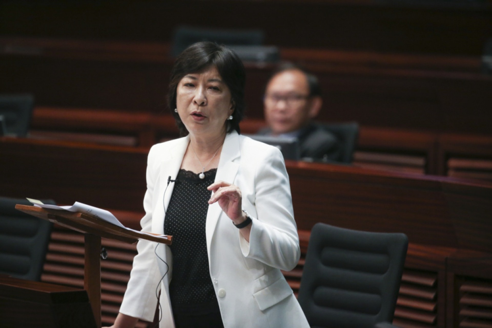 蔣麗芸期望不同黨派的議員都放下政見,為小朋友福祉著想。(資料圖片) 蔣麗芸期望不同黨派的議員都放下政見,為小朋友福祉著想。(資料圖片)