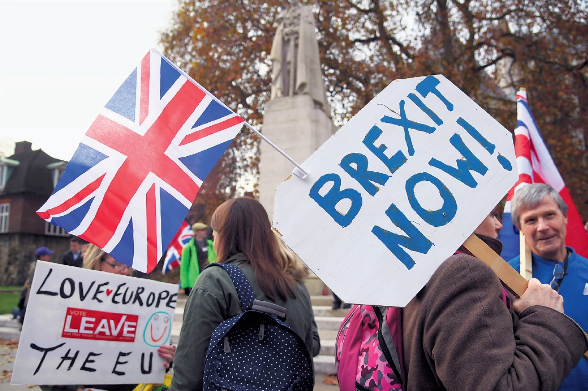 英國脫歐標語「不愛歐盟愛歐洲」,不禁令人思考英國往後在歐洲的角色(圖片來源:Wikimedia Commons) 英國脫歐標語「不愛歐盟愛歐洲」,不禁令人思考英國往後在歐洲的角色(圖片來源:Wikimedia Commons)