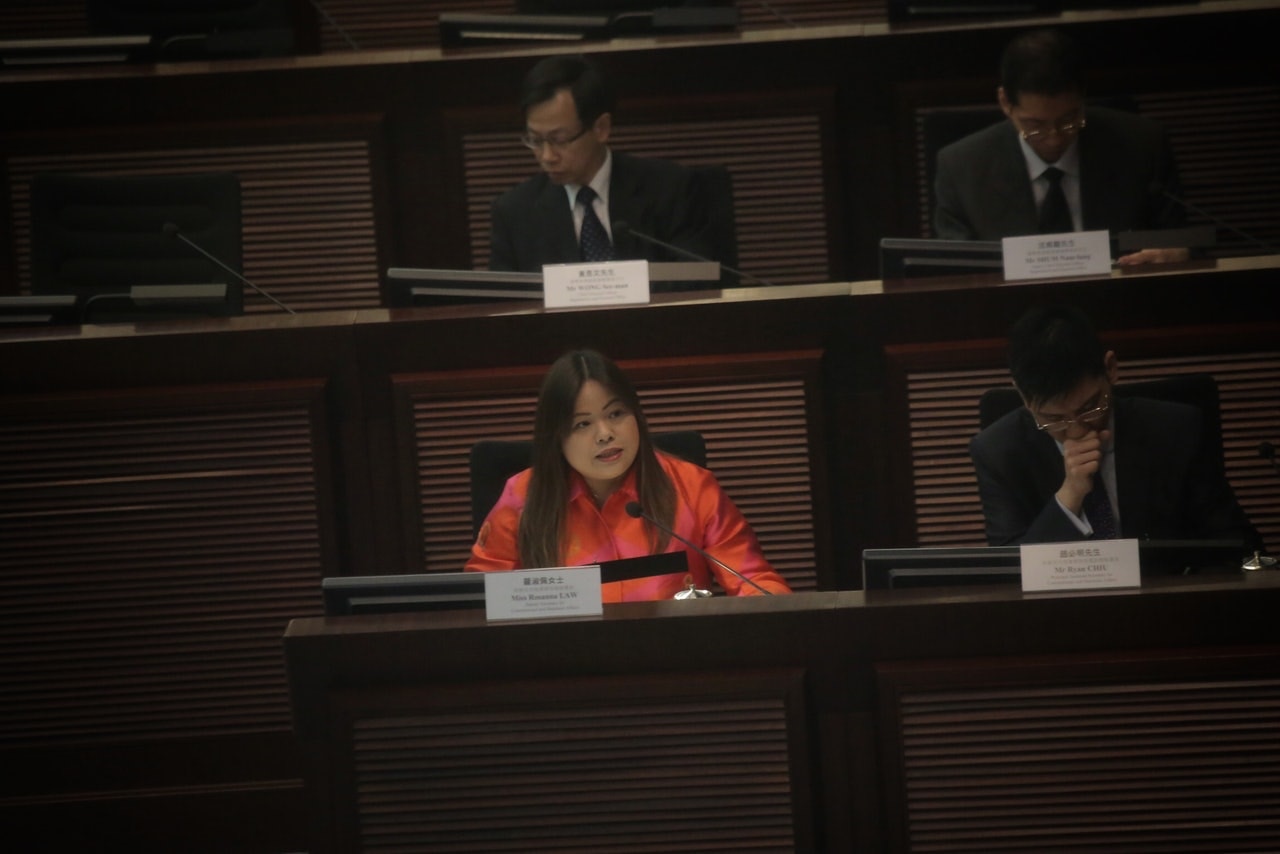 現任政制及內地事務局副秘書長羅淑佩將於下月9日出任運輸署署長。 （資料圖片/吳煒豪攝）