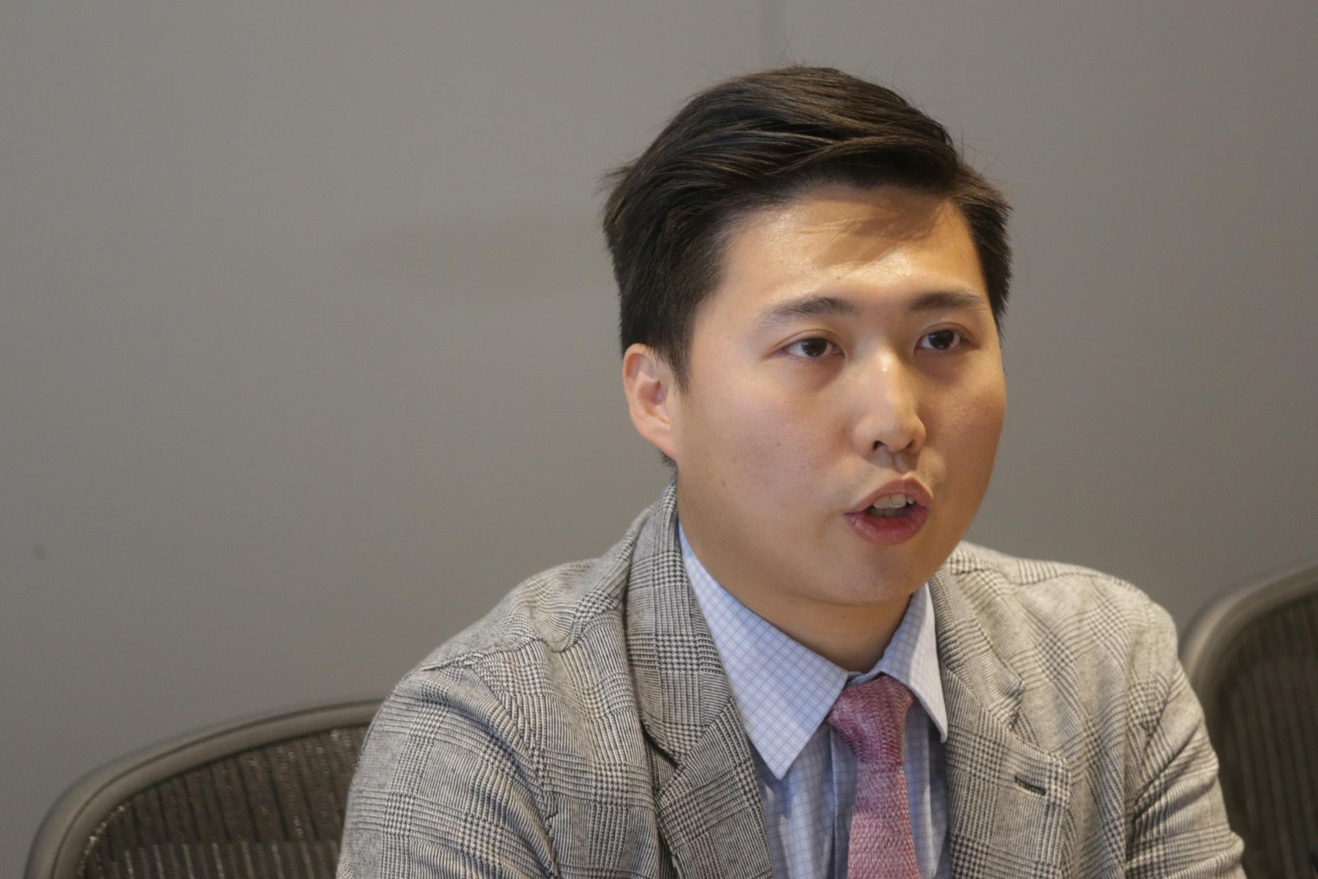 余德寶今年7月在政圈盛傳被DQ者將被追回薪津的傳言下,宣布辭任區議員。(李澤彤攝/資料圖片) 余德寶今年7月在政圈盛傳被DQ者將被追回薪津的傳言下,宣布辭任區議員。(李澤彤攝/資料圖片)