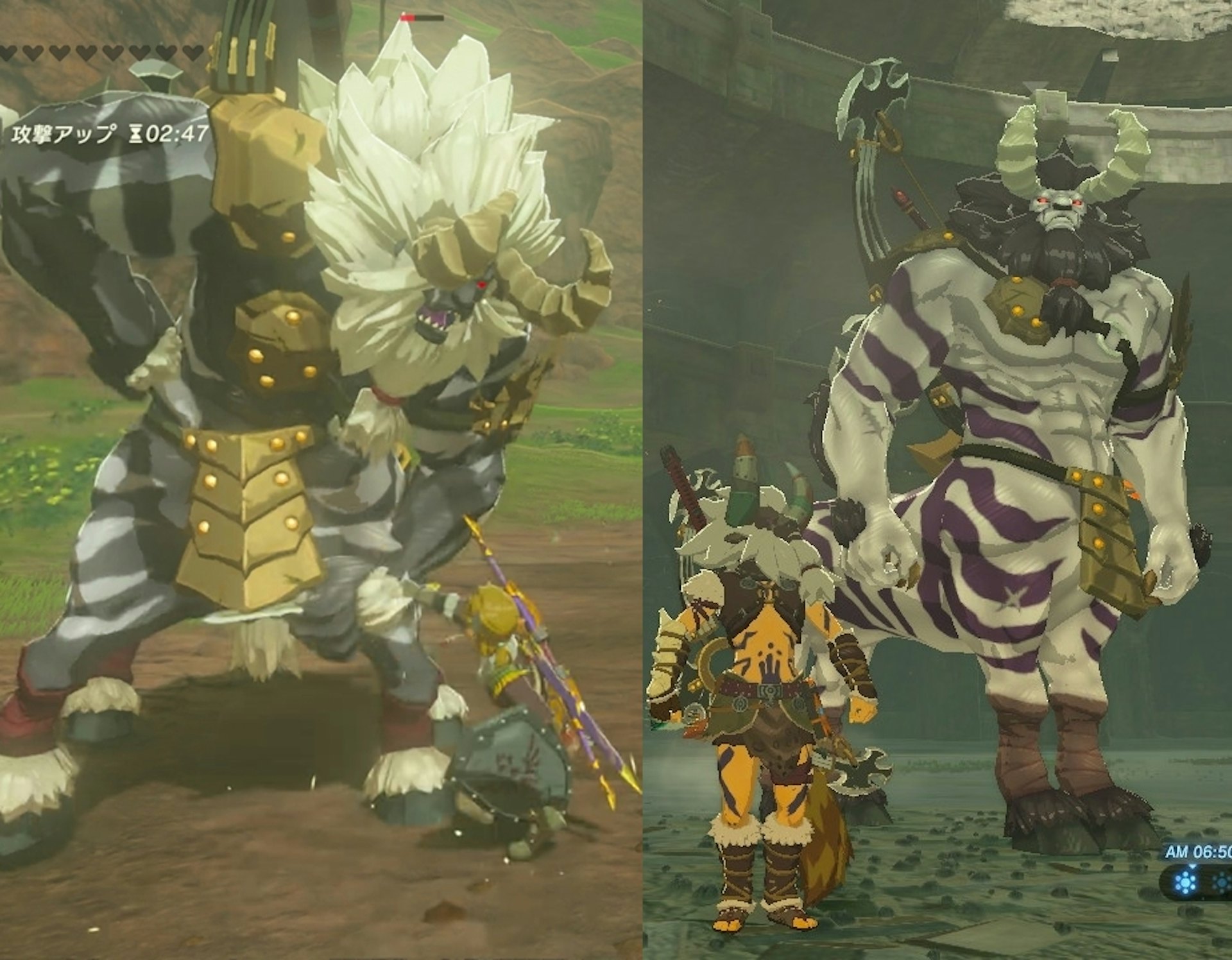 Zelda攻略 薩爾達曠野之息簡單30秒殺白髮 白銀半人馬獸 香港01 遊戲動漫