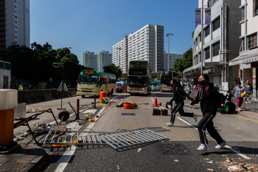 逃犯條例 運動教練認用垃圾桶等堵路判社服令80小時 香港01 社會新聞