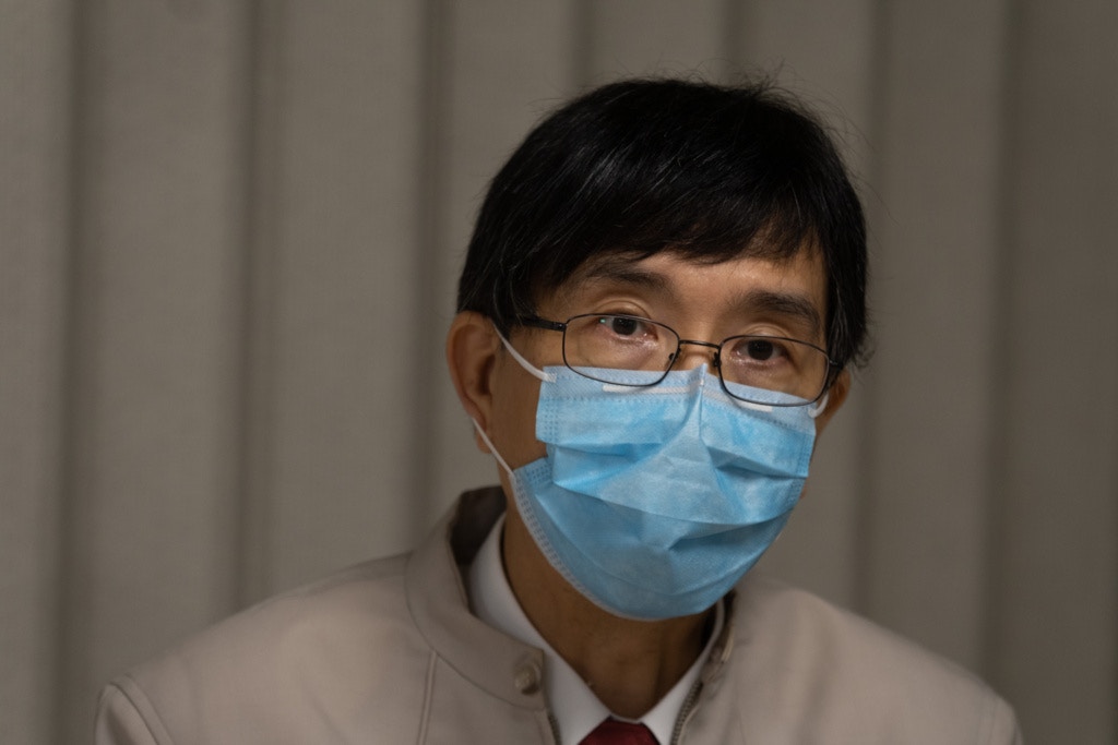港大微生物學系講座教授袁國勇。（資料圖片 / 梁鵬威攝）