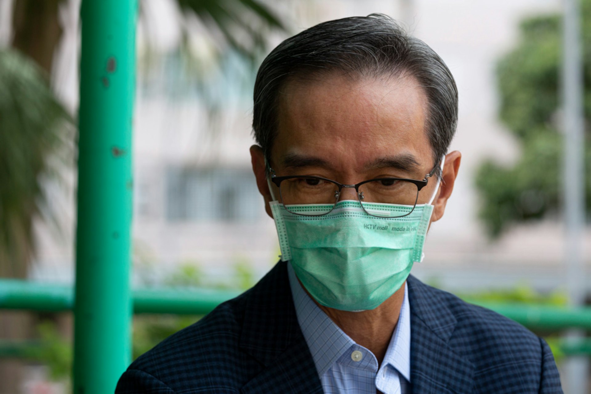 黃遠輝說,即使解決房屋問題無法撫平政治矛盾。(張浩維攝) 黃遠輝說,即使解決房屋問題無法撫平政治矛盾。(張浩維攝)