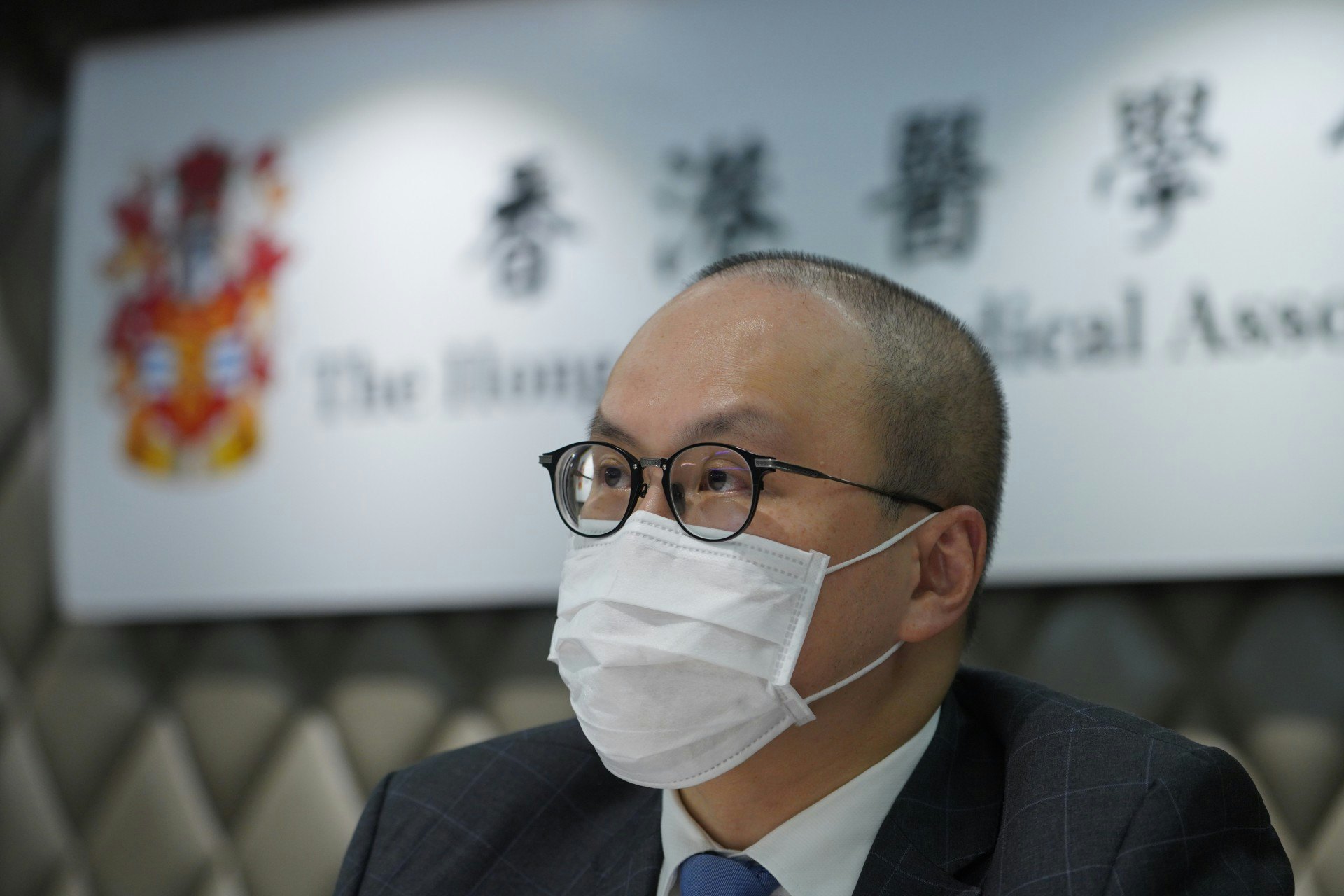 曾祈殷表示,香港是一個自由、開放的社會,有言論自由。他強調「應該要講嘅嘢,不需要懼怕去講」。(高仲明攝) 曾祈殷表示,香港是一個自由、開放的社會,有言論自由。他強調「應該要講嘅嘢,不需要懼怕去講」。(高仲明攝)