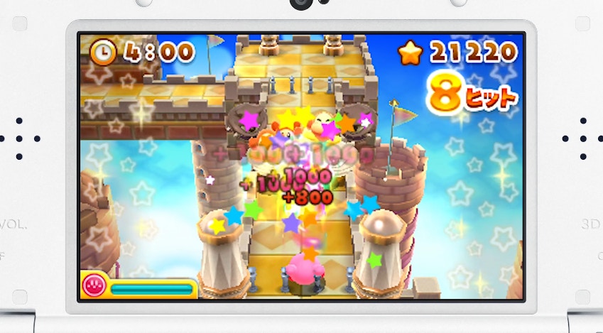 《星之卡比的吸入大作戰》將會是擅用卡比吸入吞下並射出的動作遊戲（影片截圖）