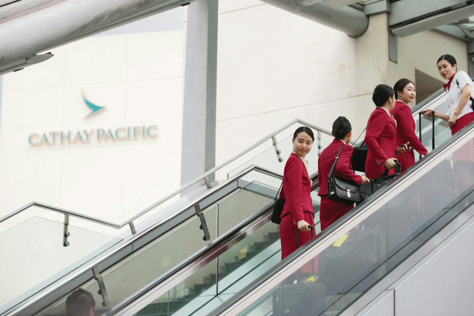 國泰航空宣布,國泰航空及國泰港龍將不會就第二輪保就業計劃提出申請。(資料圖片/林若勤攝) 國泰航空宣布,國泰航空及國泰港龍將不會就第二輪保就業計劃提出申請。(資料圖片/林若勤攝)