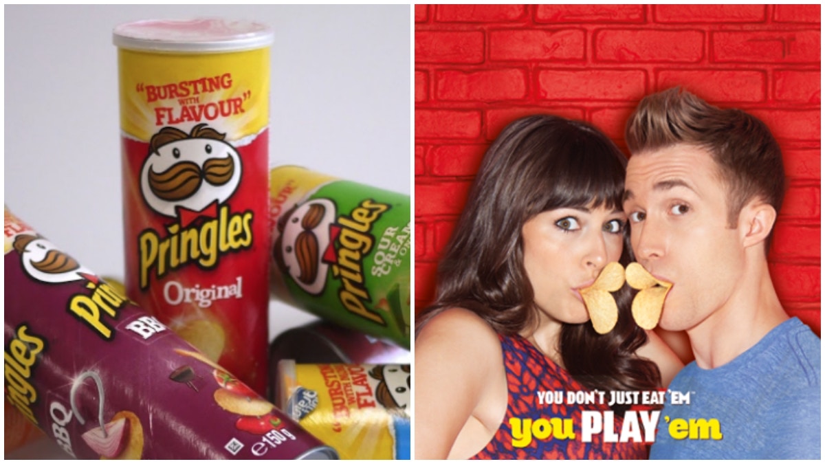 將品客薯片放入口之前，你會將其反轉成U型嗎？（Pringles facebook）
