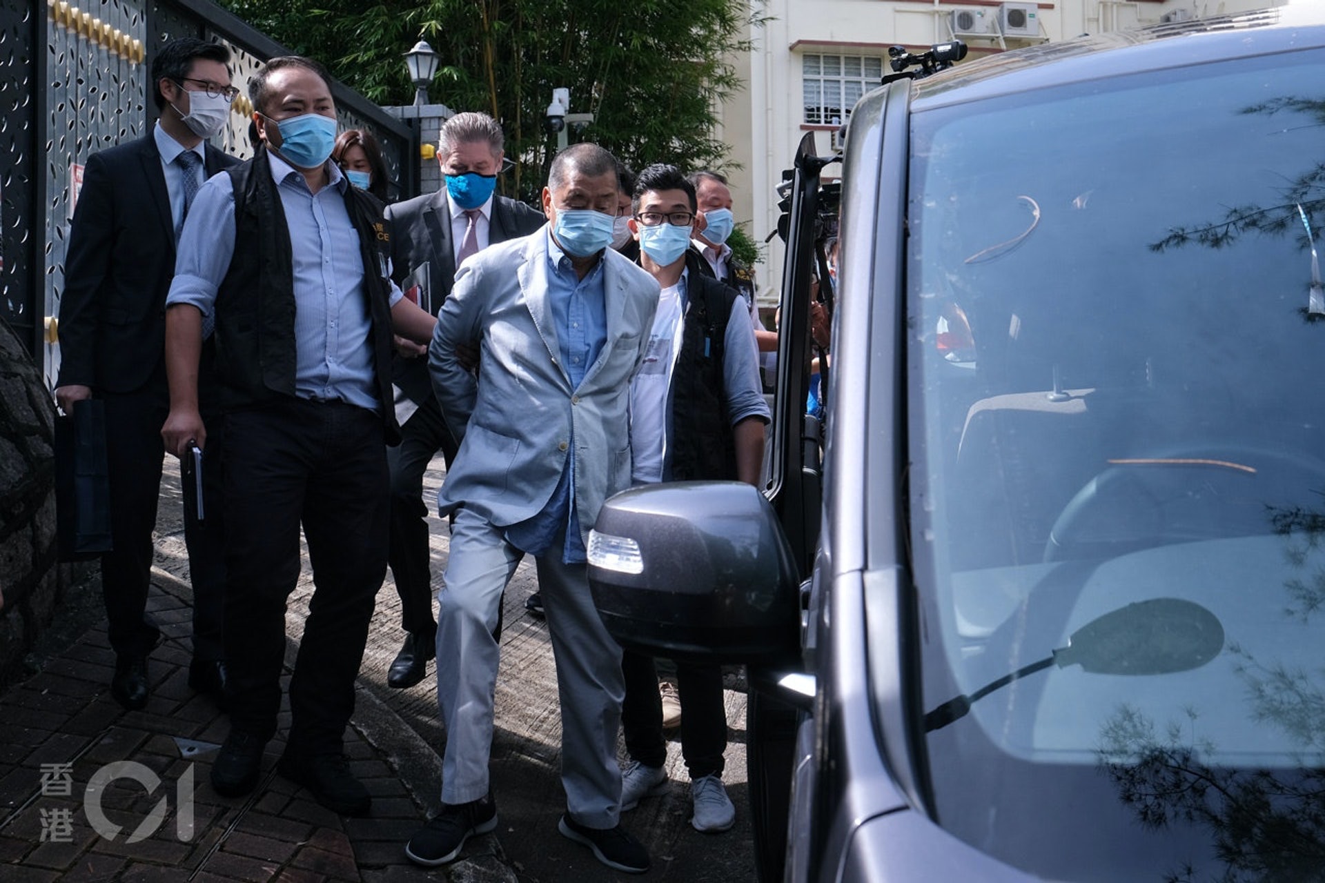 黎智英在2020年被捕,去年被裁定違反《國安法》罪成。(資料圖片) 黎智英在2020年被捕,去年被裁定違反《國安法》罪成。(資料圖片)