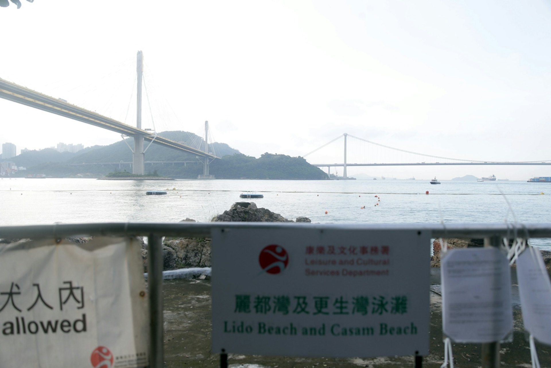 遇溺現場為麗都灣。(黃偉民攝) 遇溺現場為麗都灣。(黃偉民攝)
