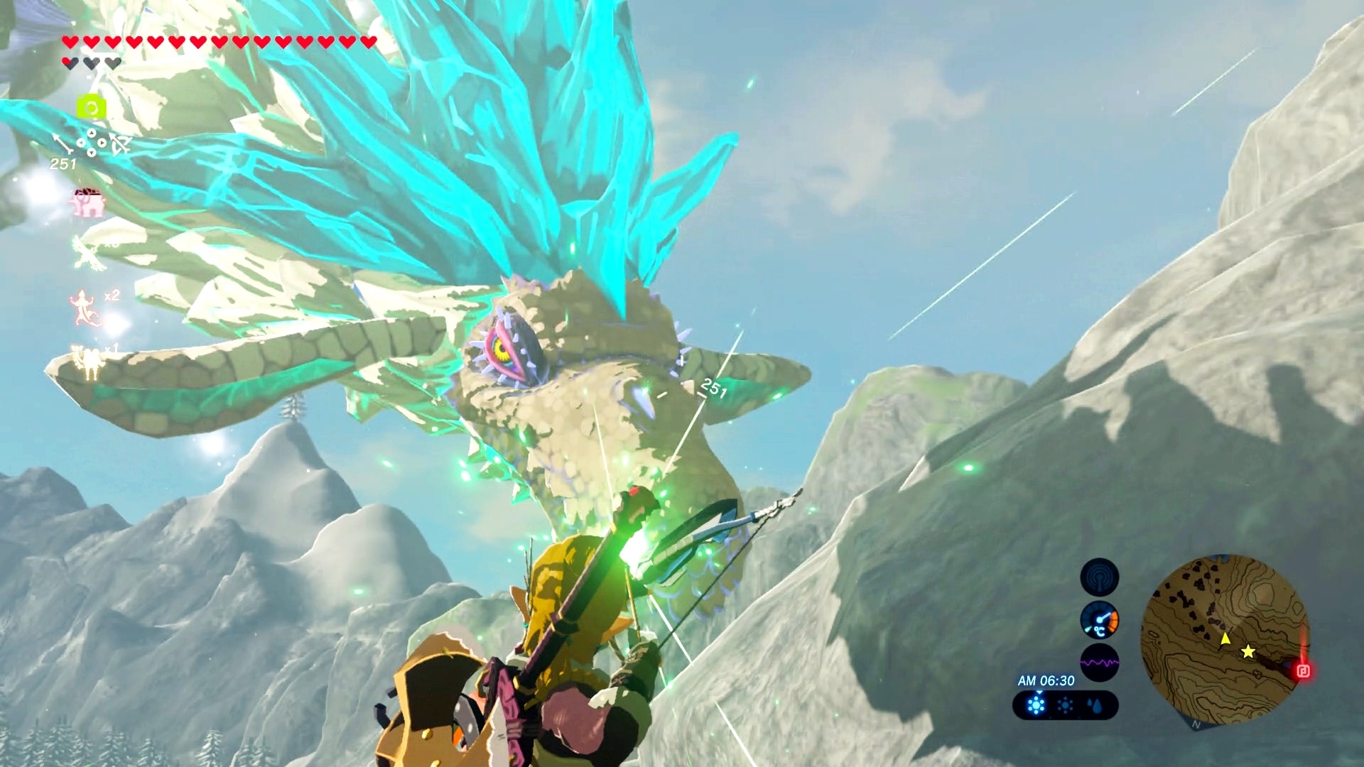 【Zelda攻略】薩爾達曠野之息　簡單快刷雷龍/火龍/冰龍珍貴素材