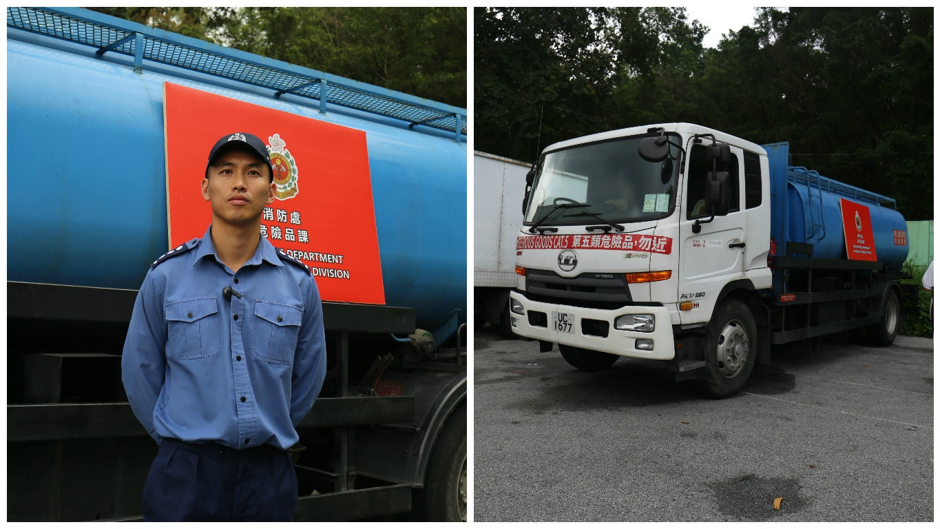 非法油站 貨車儲五千升汽油替車加油消防大埔截車拘一男子 香港01 社會新聞 非法油站 貨車儲五千升汽油替車加油消防大埔截車拘一男子 香港01 社會新聞