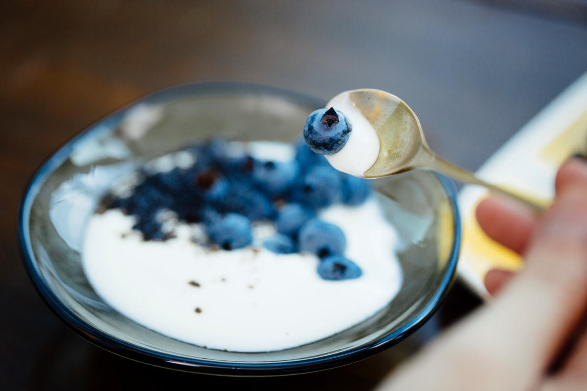 藍莓配乳酪健康美味。(資料圖片)