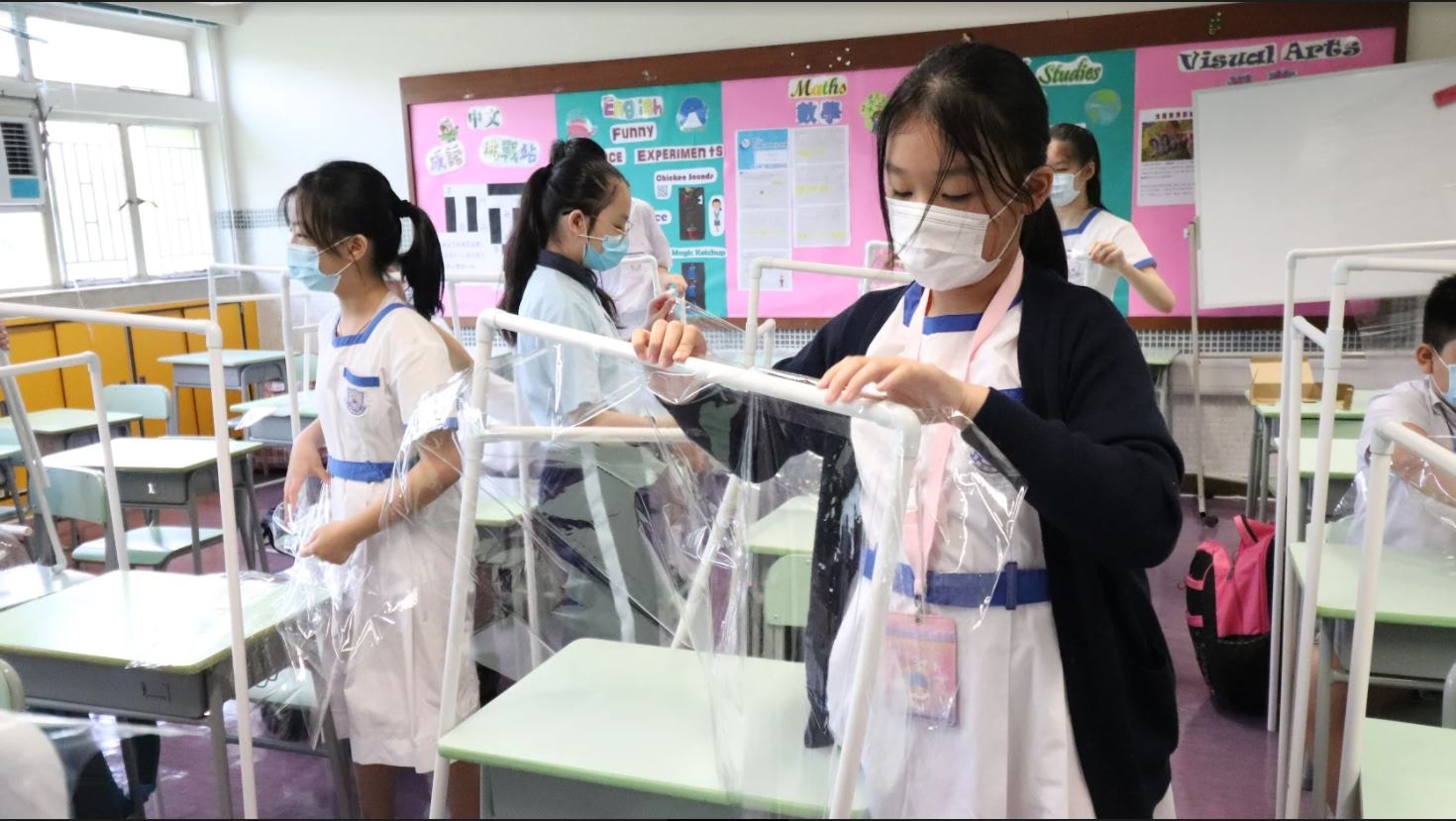 校園天地 仁濟醫院趙曾學韞小學抗疫steam一steam 香港01 社會新聞