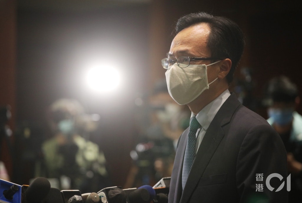 國安法｜聶德權：公務員被定罪即時革職　違誓言啟動紀律程序處分