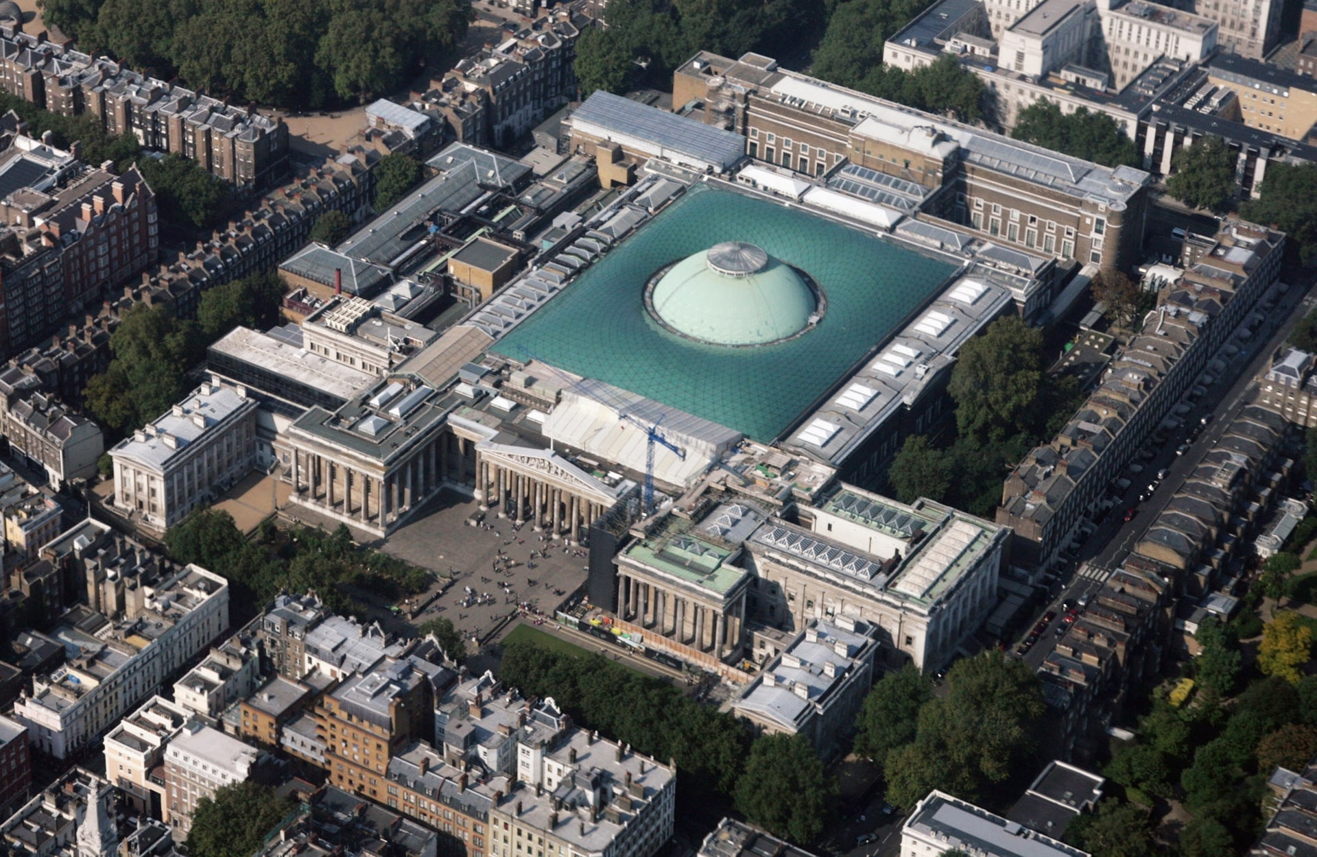 大英博物館俯瞰圖。(Matt Cardy / Getty Images) 大英博物館俯瞰圖。(Matt Cardy / Getty Images)