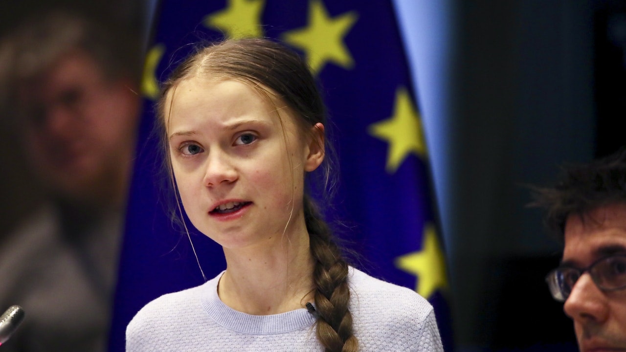 瑞典环保少女通贝里（Greta Thunberg）。 （AP）