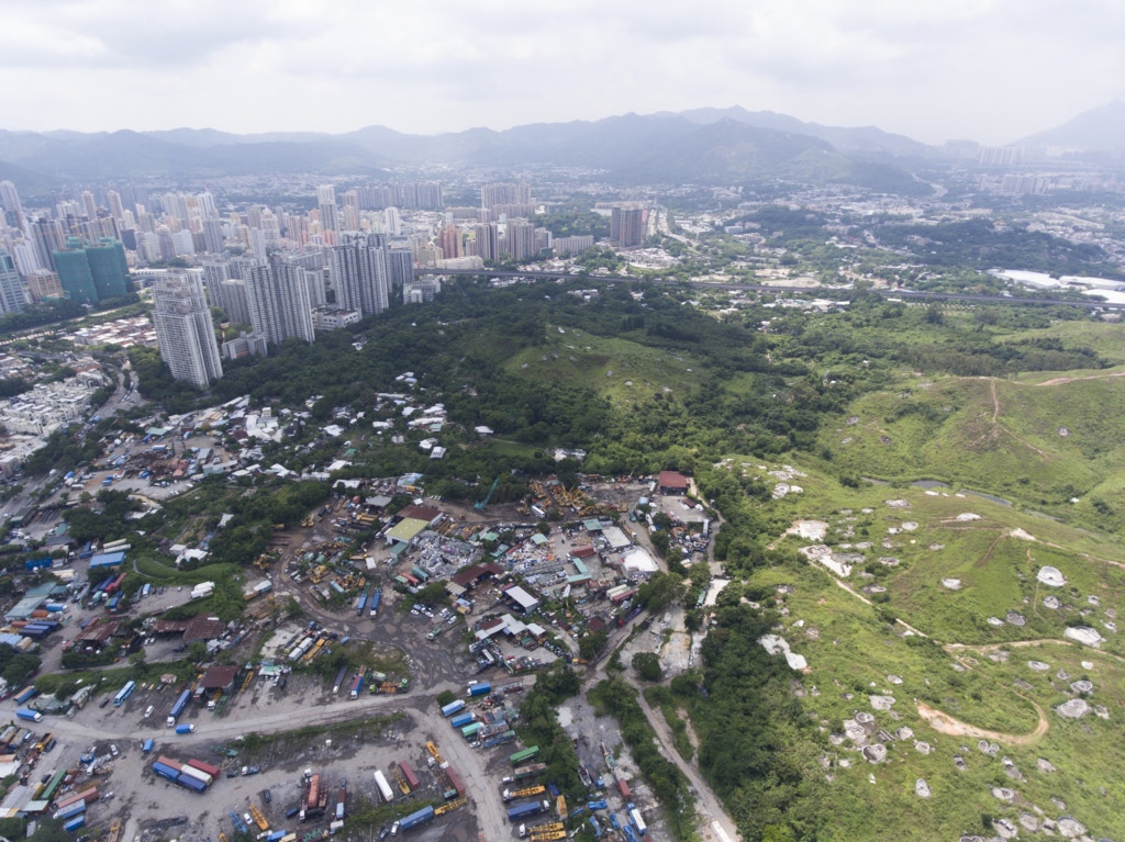 地政總署貼公告　收回元朗橫洲79幅私人土地　涉3.5公頃