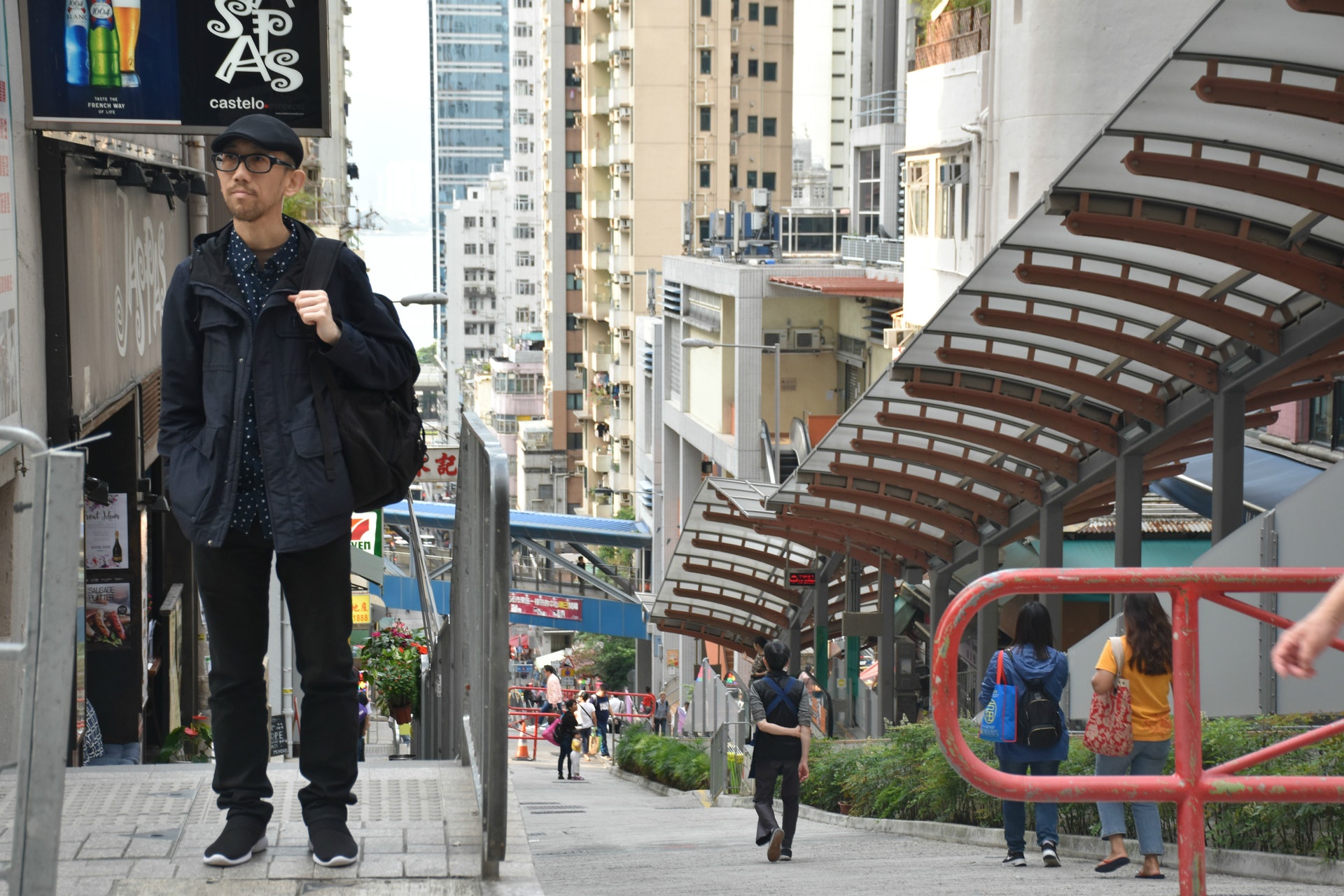 有傳媒稱譚劍為「香港最後一個科幻作家」。(洪昊賢攝) 有傳媒稱譚劍為「香港最後一個科幻作家」。(洪昊賢攝)