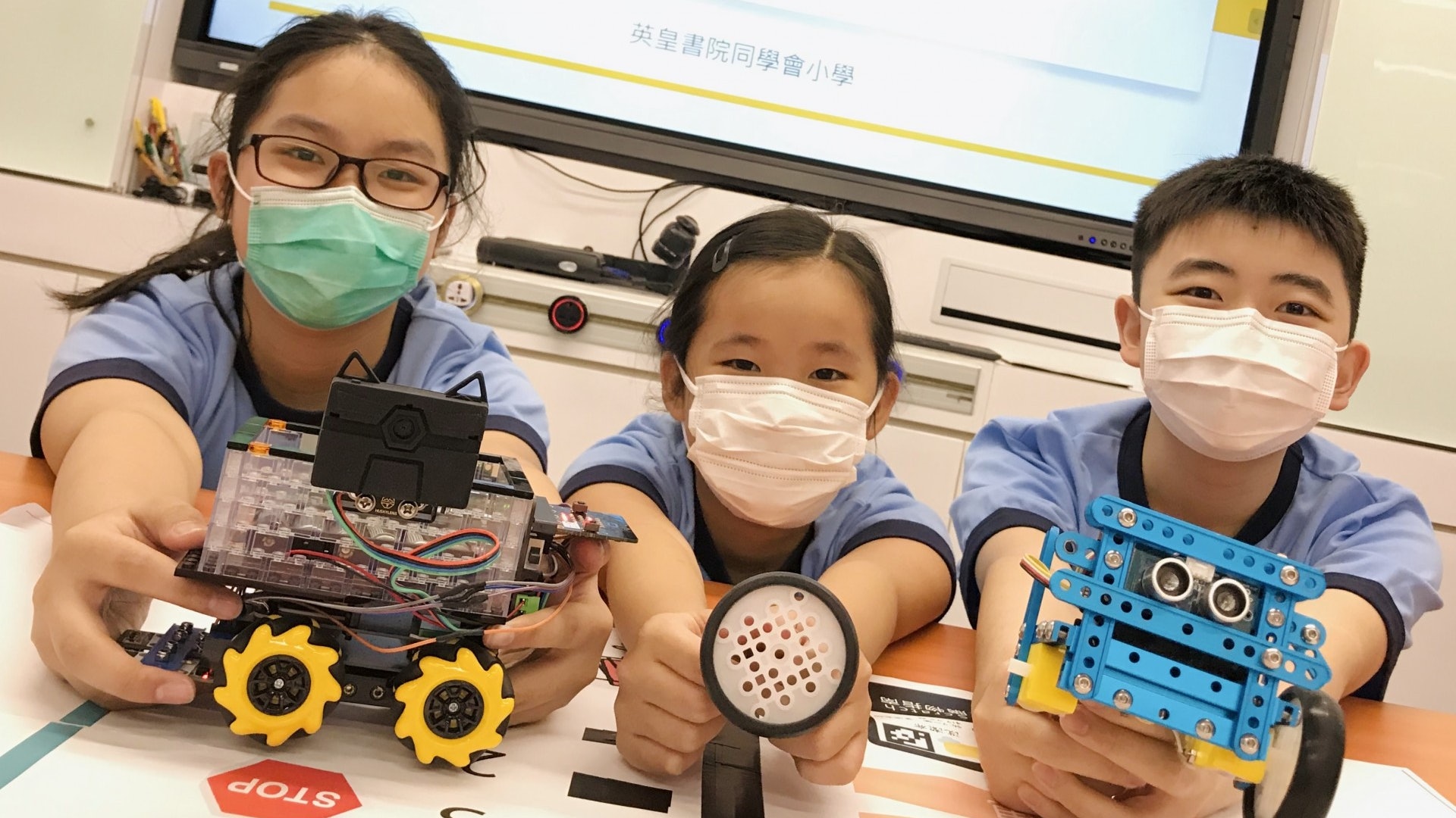 英皇書院同學會小學設計智能購物車 以人工智能助長者找貨物位置 英皇書院同學會小學設計智能購物車 以人工智能助長者找貨物位置