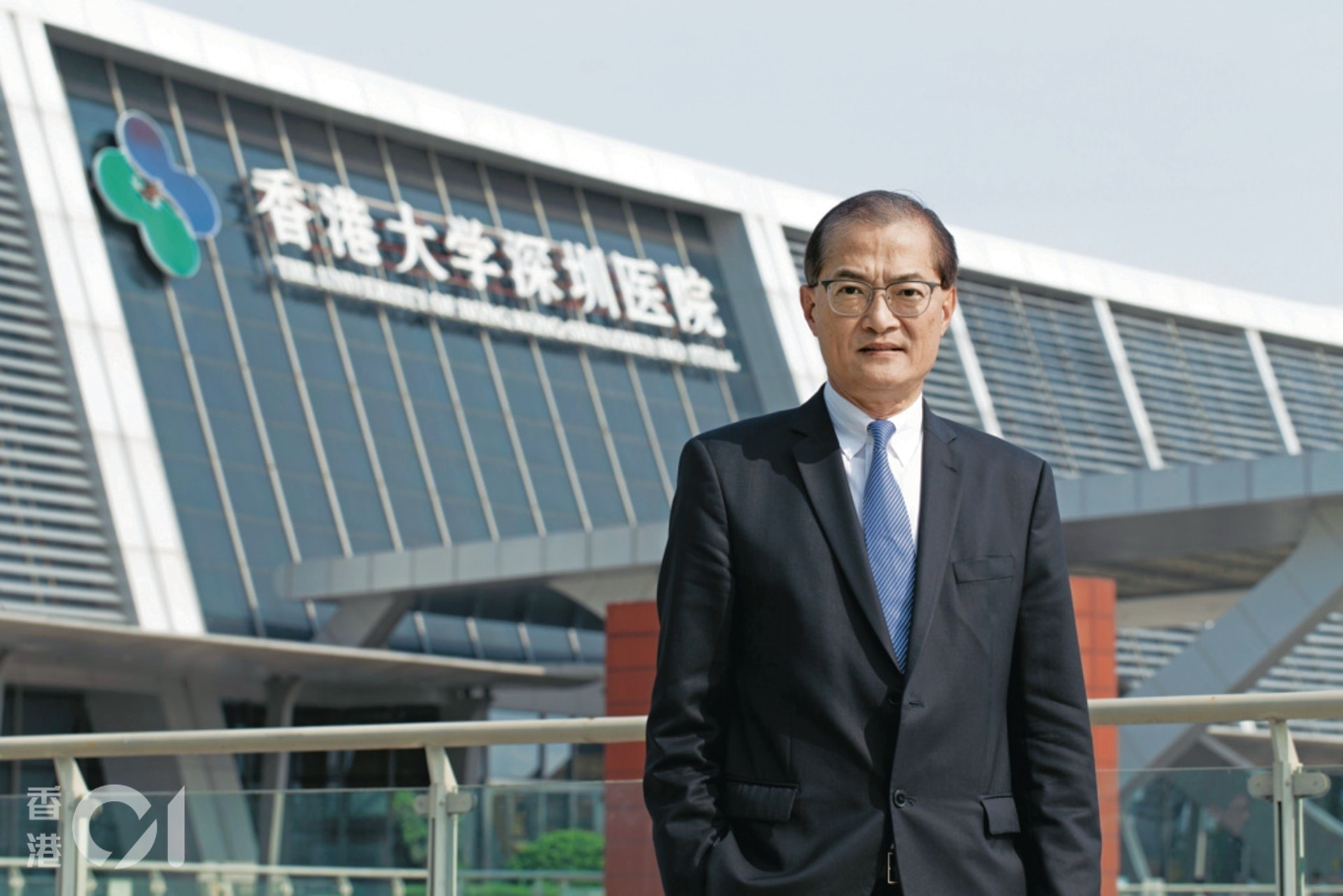 香港大學深圳醫院院長盧寵茂。(資料圖片/梁鵬威攝) 香港大學深圳醫院院長盧寵茂。(資料圖片/梁鵬威攝)