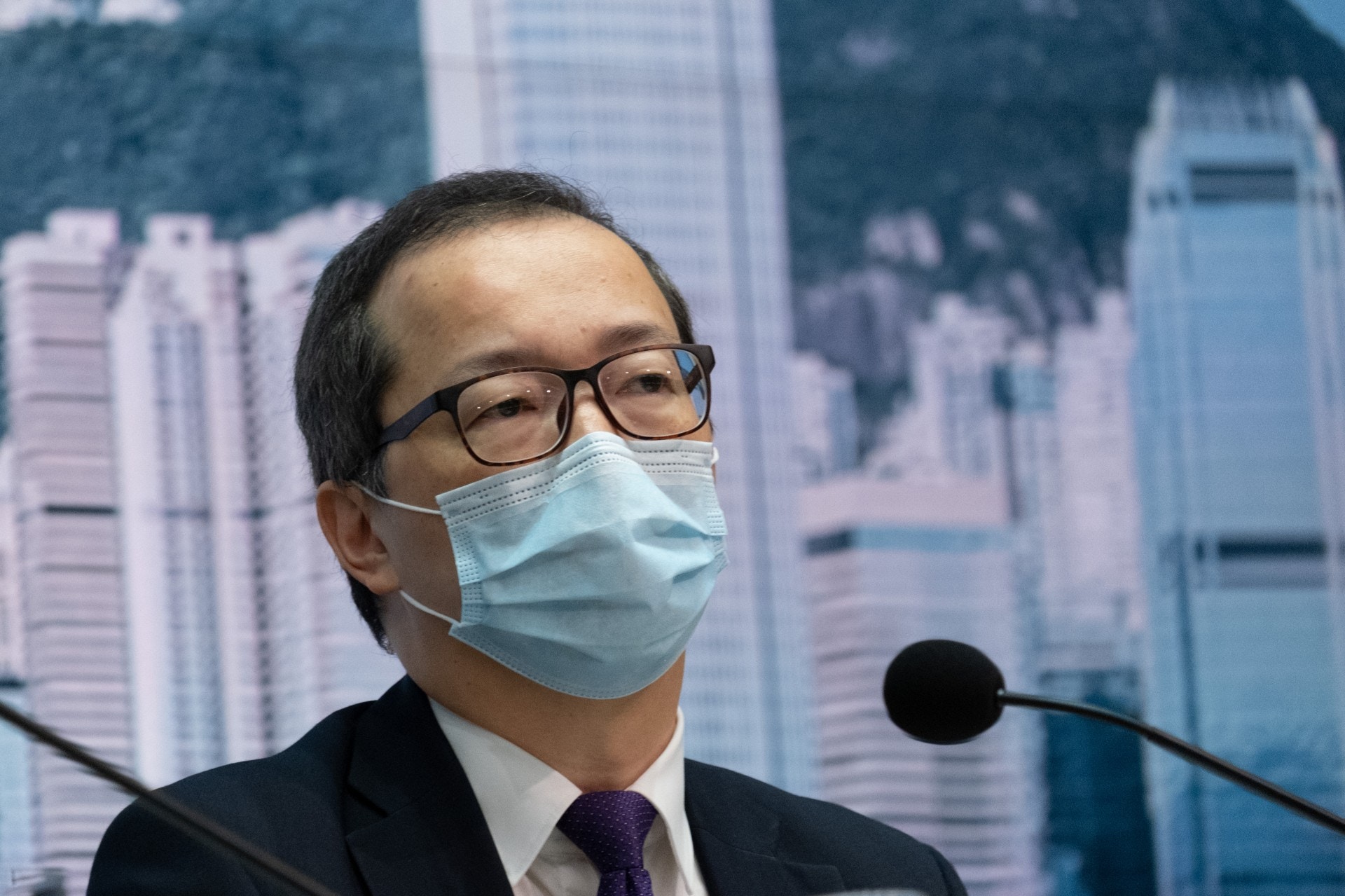 政制及內地事務局主任（特別職務）袁民忠（梁鵬威攝）