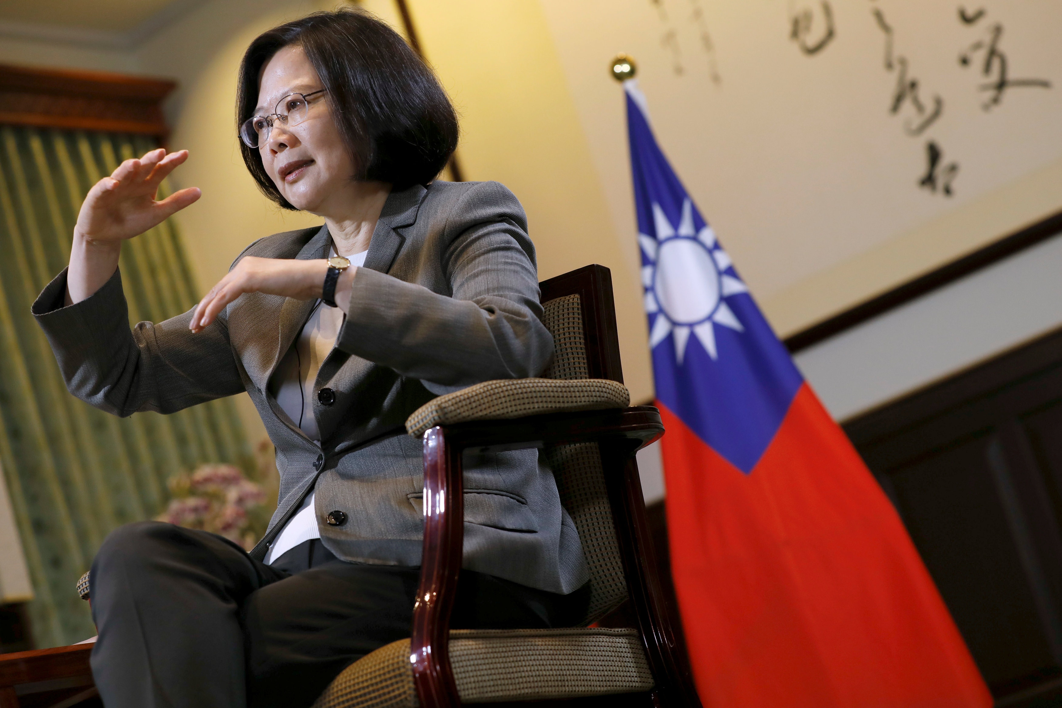 「九二共識」一詞創造者蘇起撰文指，蔡英文必須面對的未來不再是意義空洞的「現狀」，而是三個對台灣安全和地位均不利的重大轉變。（Getty）