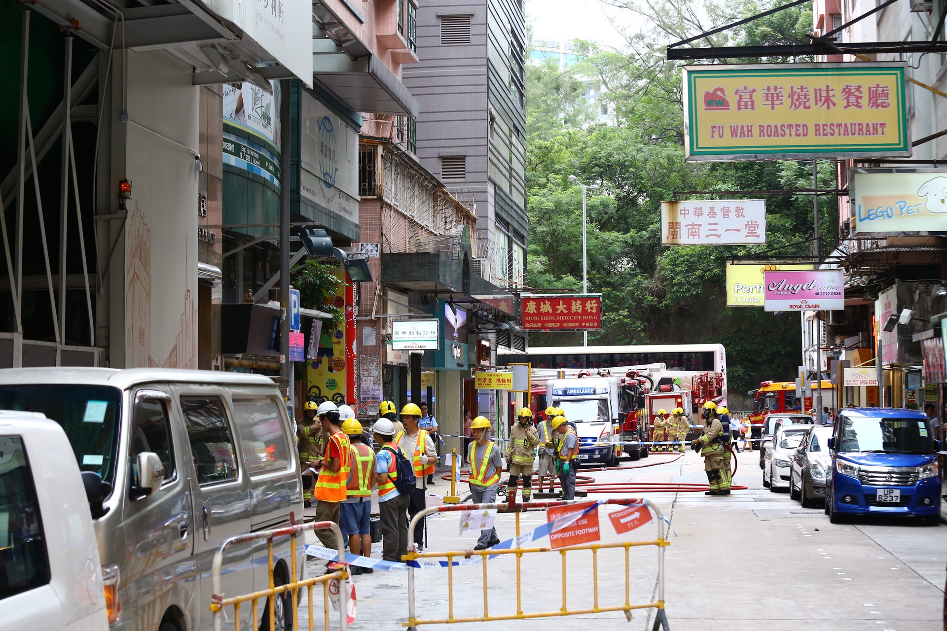 何文田勝利道近亞皆老街一段。(魯嘉裕攝) 何文田勝利道近亞皆老街一段。(魯嘉裕攝)