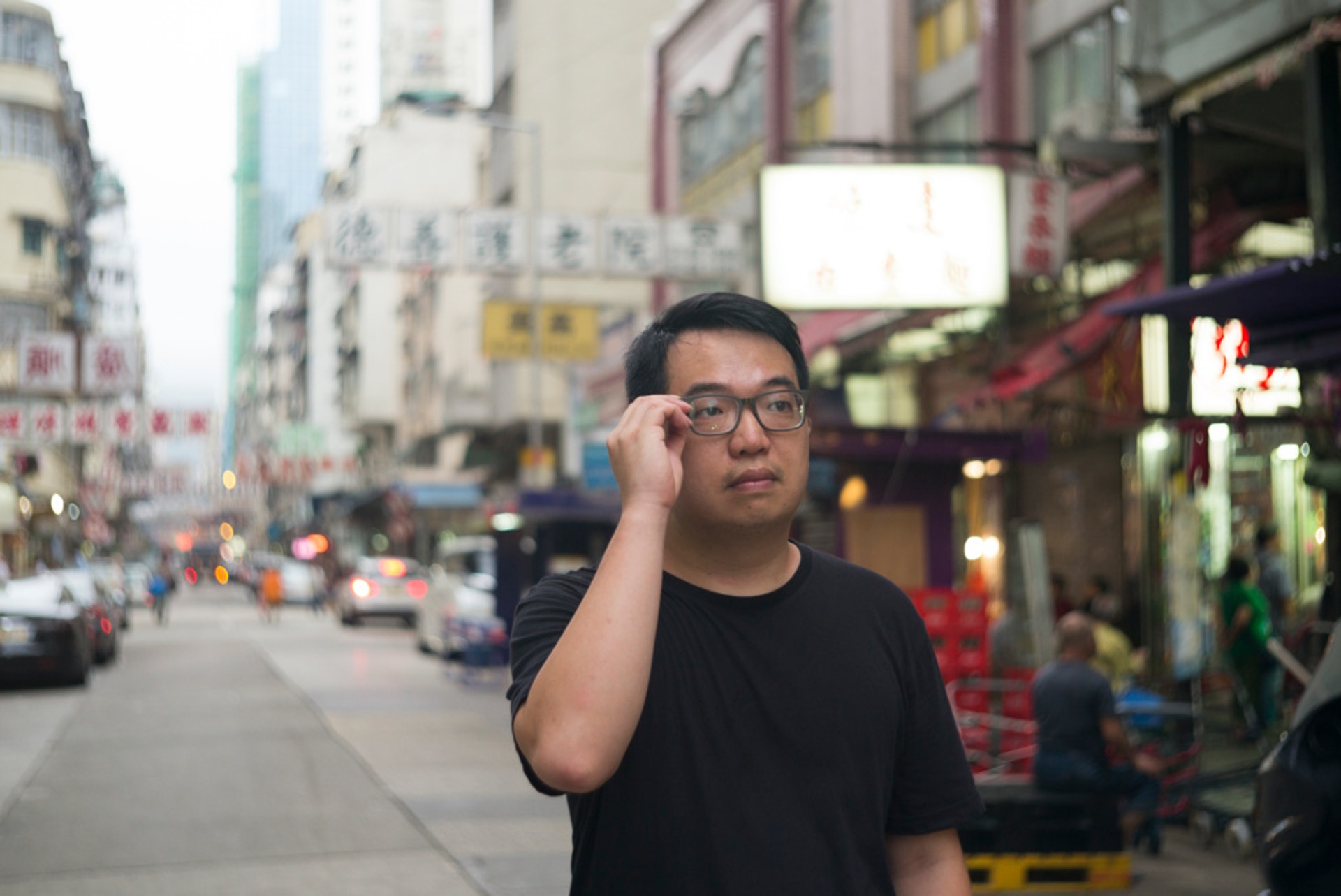 陳景輝:「如今我們更應該思考的,是在那個時空中,那場空前的佔領運動是如何迅速被組織起來,那些經驗又會怎樣幫助我們推動未來的社會運動,方能重組那條民主軌跡。」(江智騫攝) 陳景輝:「如今我們更應該思考的,是在那個時空中,那場空前的佔領運動是如何迅速被組織起來,那些經驗又會怎樣幫助我們推動未來的社會運動,方能重組那條民主軌跡。」(江智騫攝)