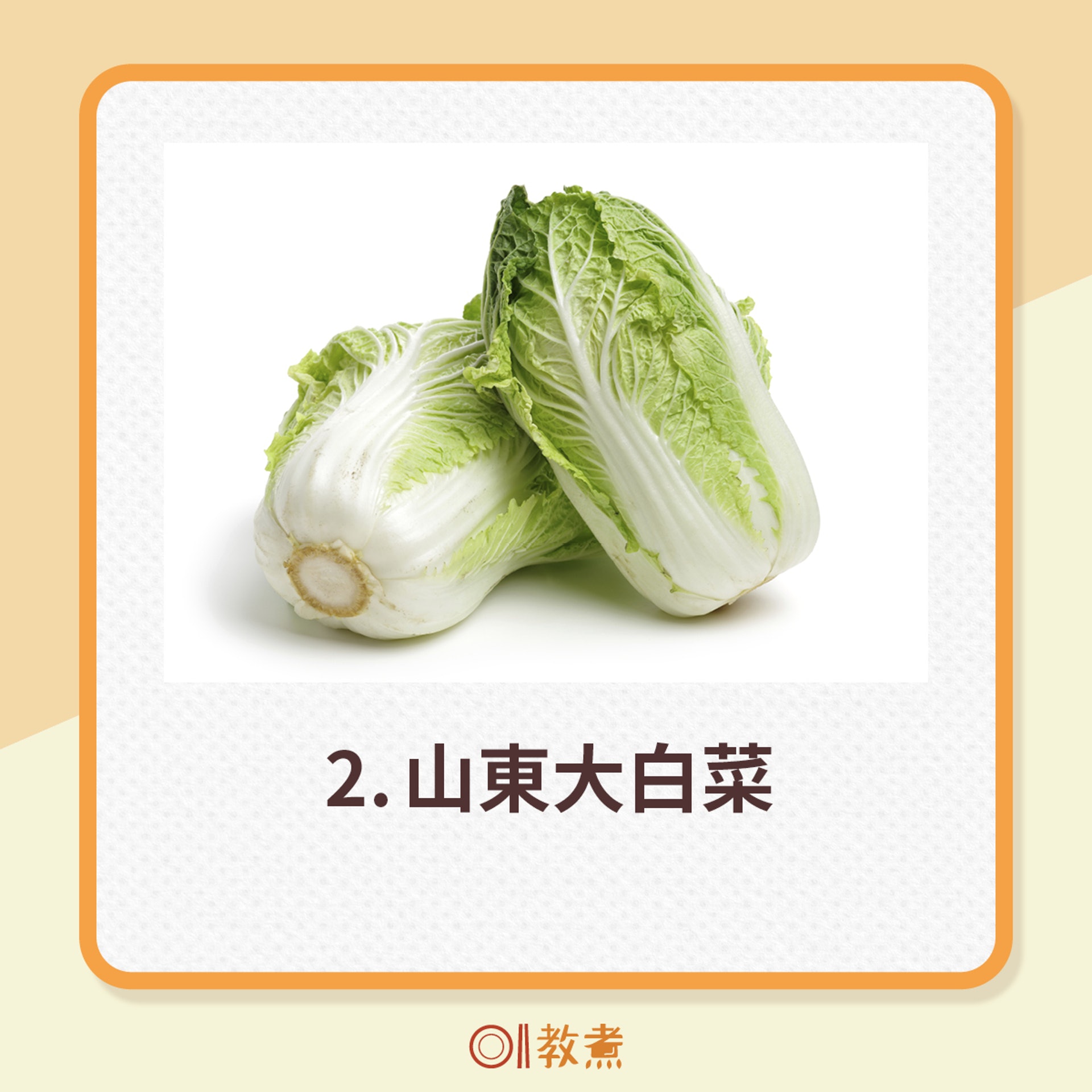 6種常見白菜的特色及建議烹調方式。