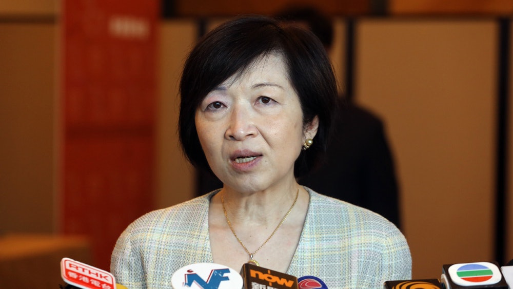 羅范椒芬:一國兩制將行政長官放在艱難位置 冀年青人回歸初心 羅范椒芬:一國兩制將行政長官放在艱難位置 冀年青人回歸初心