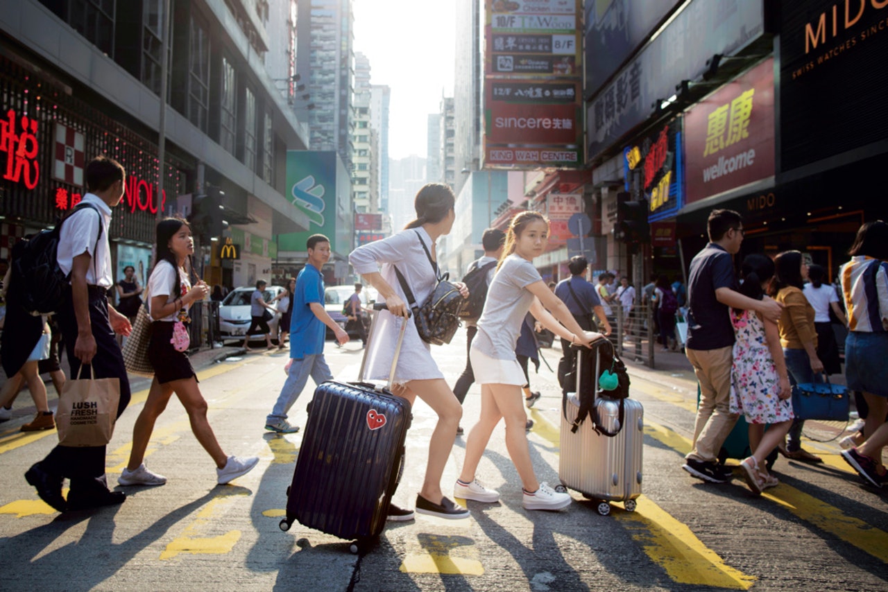 今年首七月近3300萬旅客訪港(資料圖片 今年首七月近3300萬旅客訪港(資料圖片