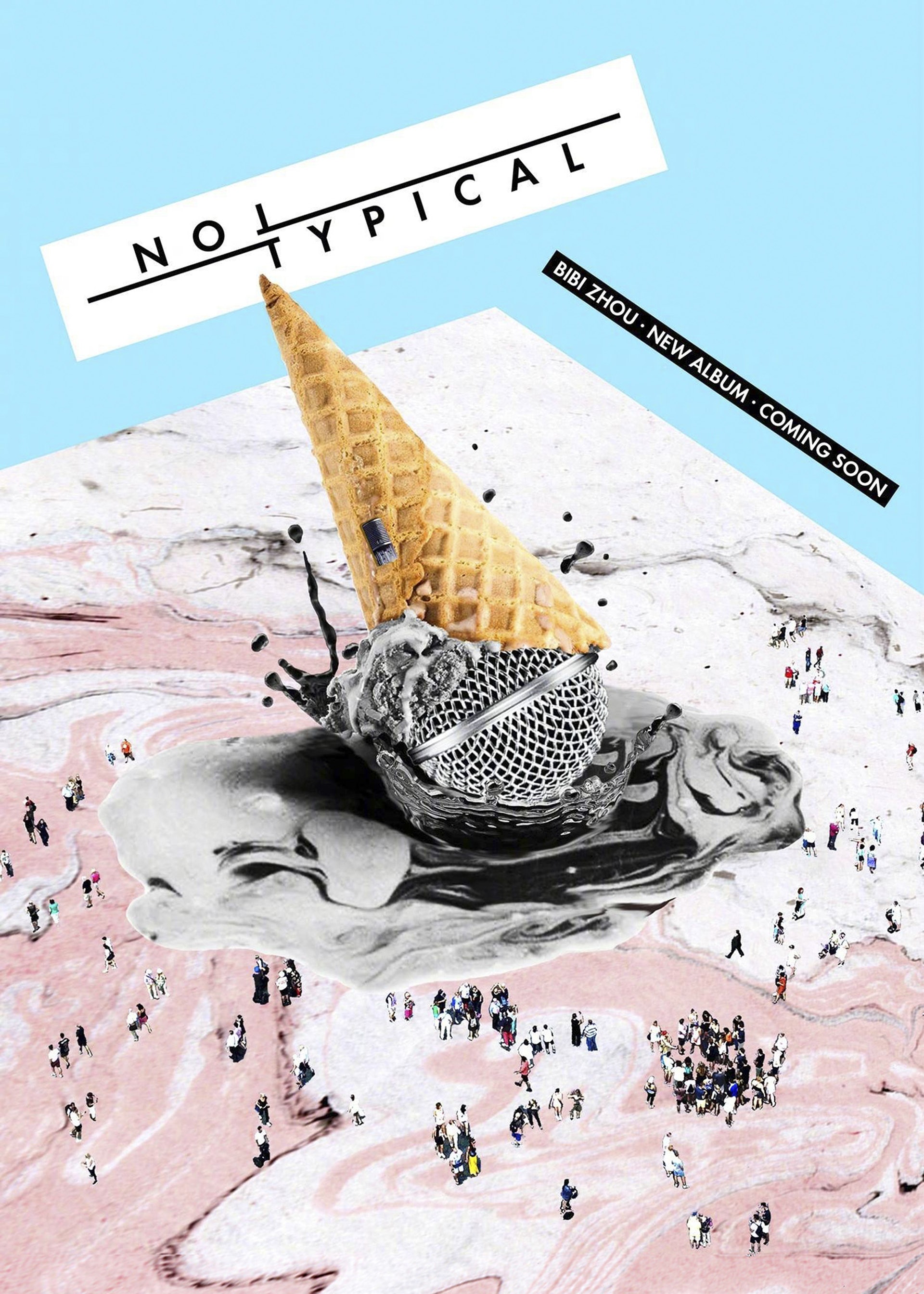 李鼓夏《Not Typical》的插畫作品。 李鼓夏《Not Typical》的插畫作品。