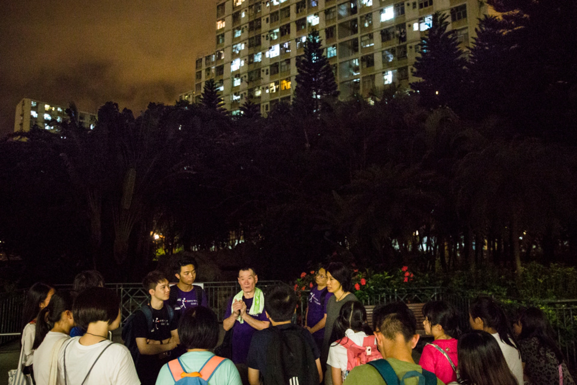 在這個不一樣的夜晚,小朋友上了一堂公民課。(黃寶瑩攝) 在這個不一樣的夜晚,小朋友上了一堂公民課。(黃寶瑩攝)