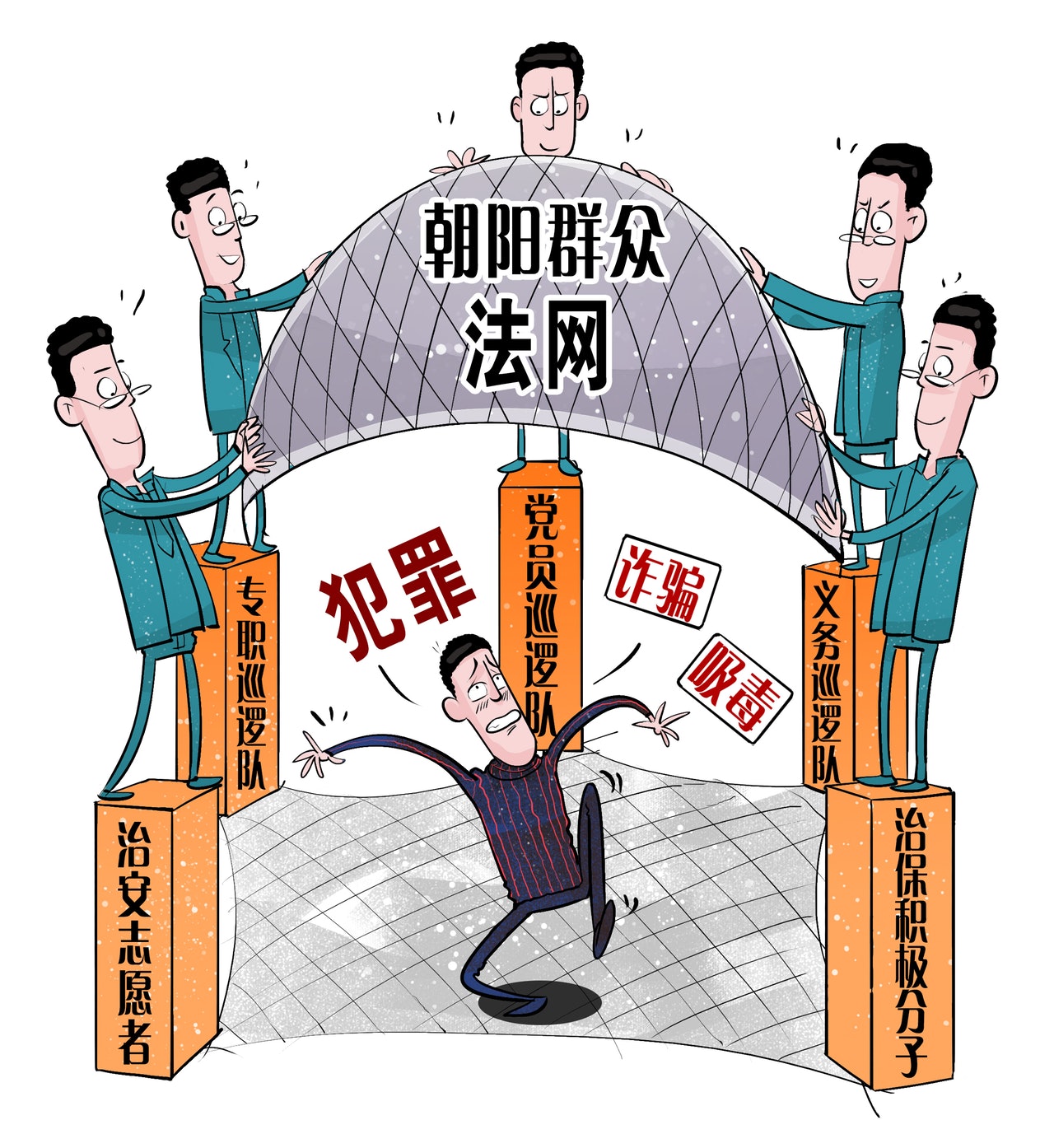 目前北京市朝陽區實名註冊的「朝陽群眾」逾13萬人,平均每月向警方提供2萬餘條線索。(視覺中國) 目前北京市朝陽區實名註冊的「朝陽群眾」逾13萬人,平均每月向警方提供2萬餘條線索。(視覺中國)