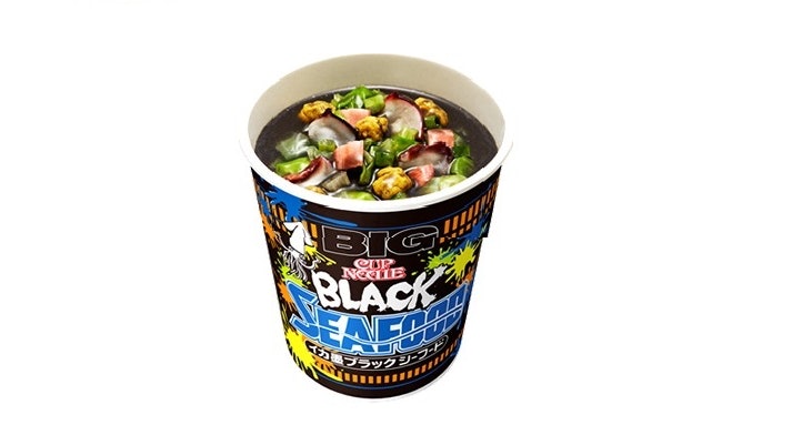 【合味道新品墨汁海鮮杯麵】烏卒卒湯底挑戰視覺味蕾 夏季限定 【合味道新品墨汁海鮮杯麵】烏卒卒湯底挑戰視覺味蕾 夏季限定
