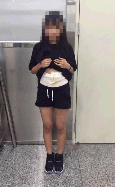 5名香港女子用腰封纏貨走私。（網絡圖片）
