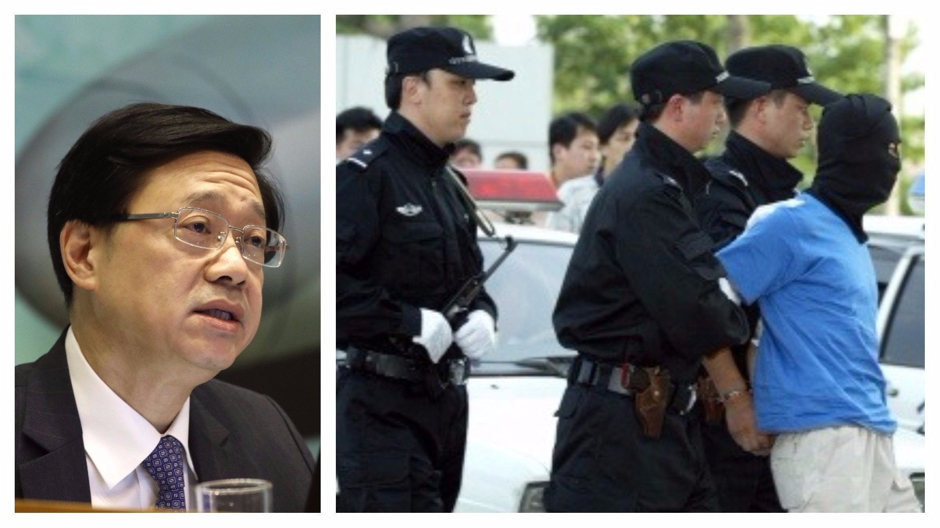 【一地兩檢】內地人員配槍巡邏？李家超：配警棍　恐襲情報下例外