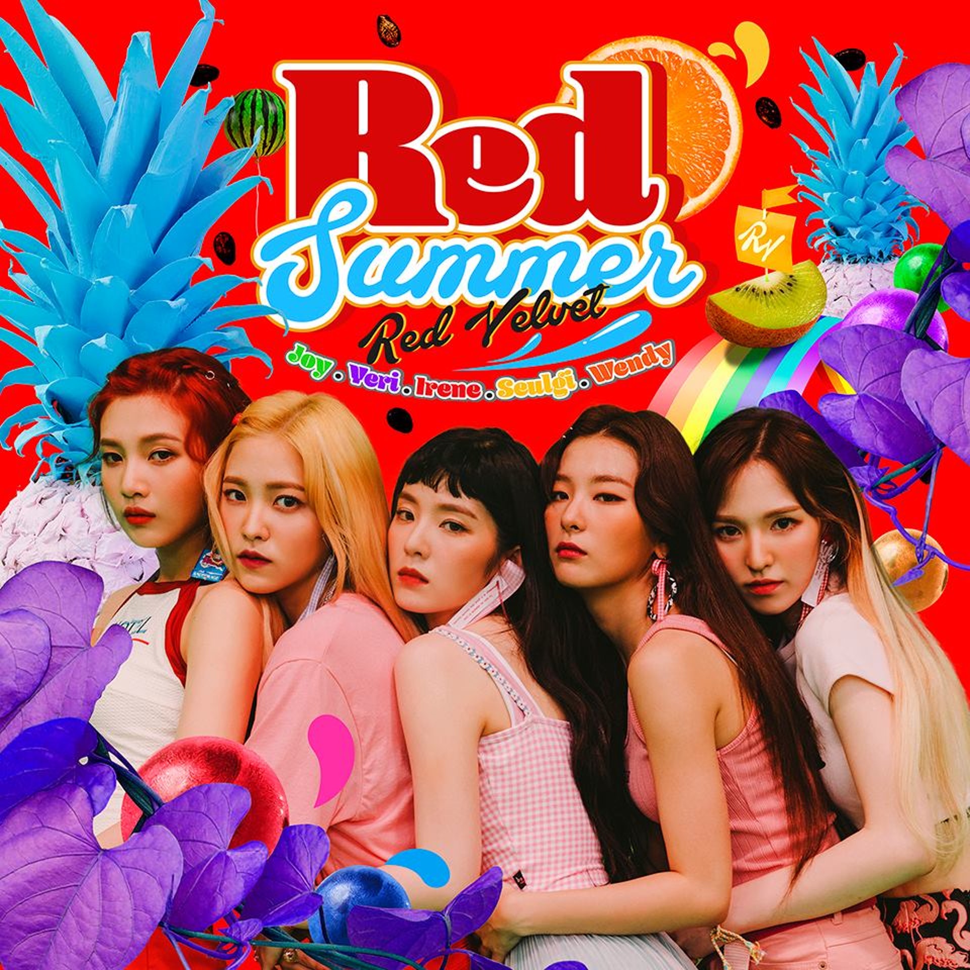 Red Velvet新專輯《The Red Summer》封面圖(網上圖片) Red Velvet新專輯《The Red Summer》封面圖(網上圖片)