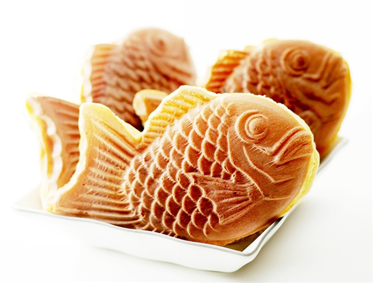 鯛魚燒便是以鯛魚的造型設計。(網上圖片) 鯛魚燒便是以鯛魚的造型設計。(網上圖片)