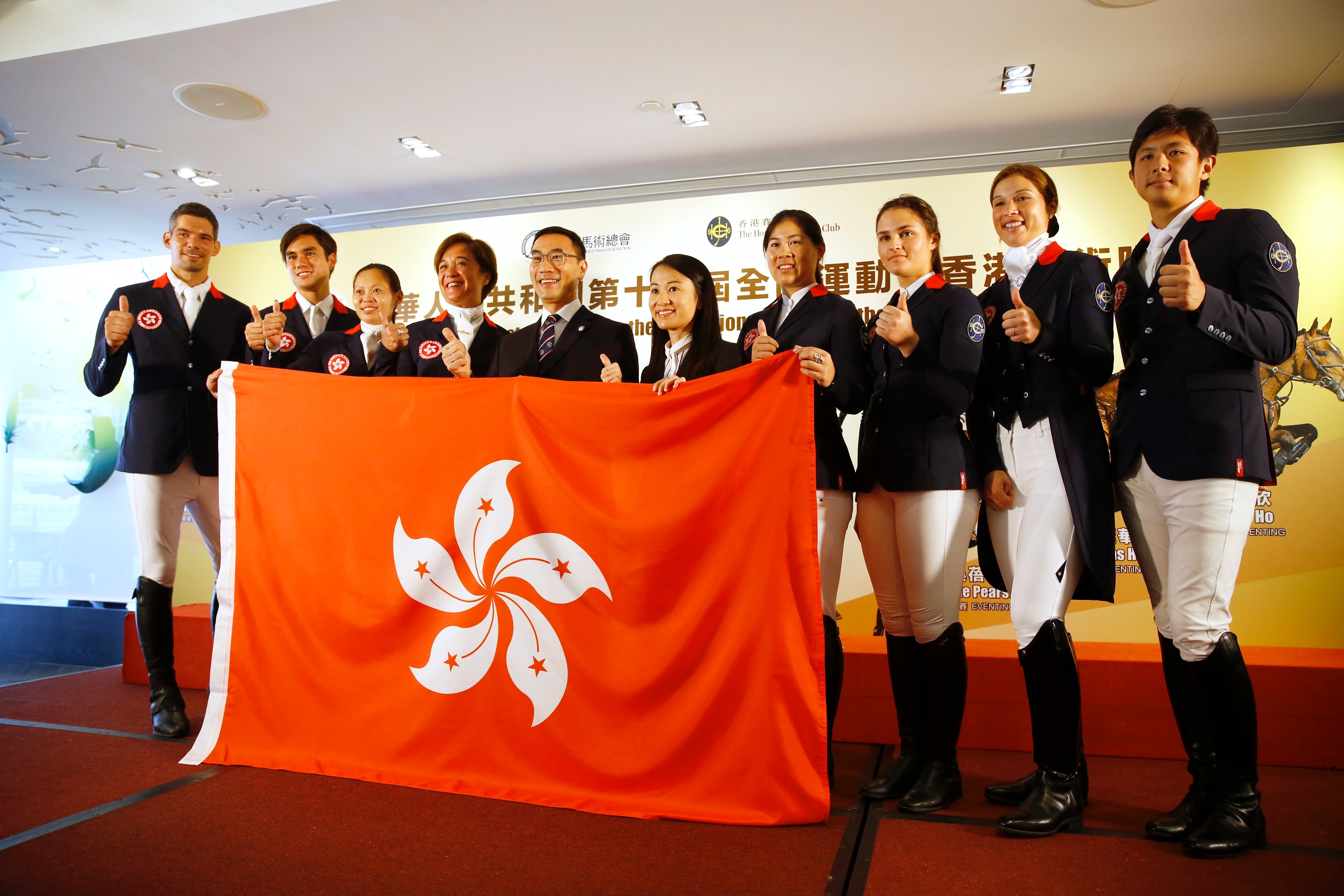 【全運】港馬術隊自備馬匹出戰誓搶5獎牌　大將林立信兼鬥三項賽